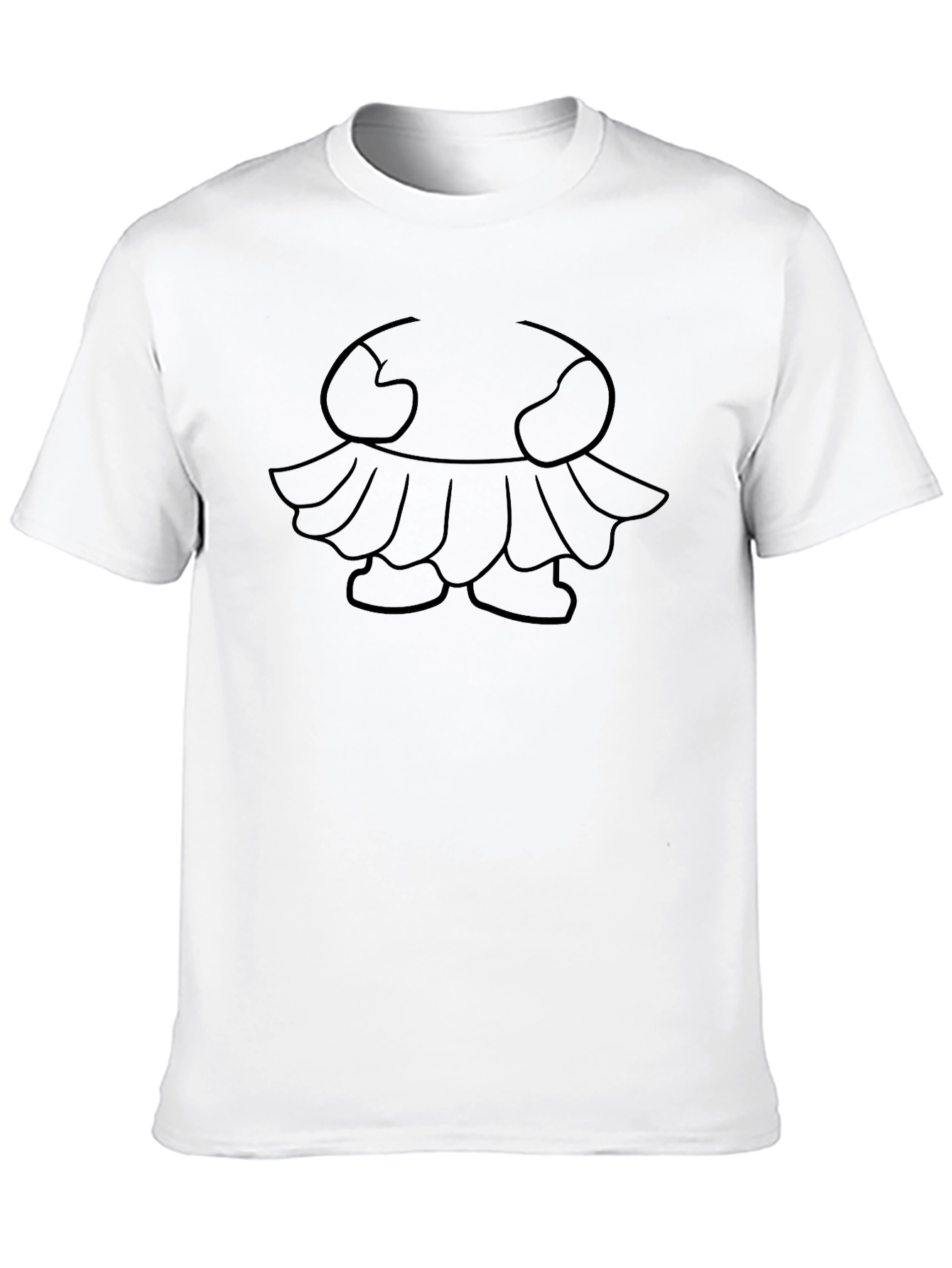 Abstract Character Graphic Tee