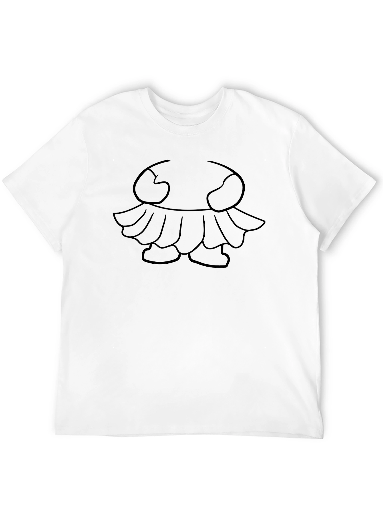 Abstract Character Graphic Tee