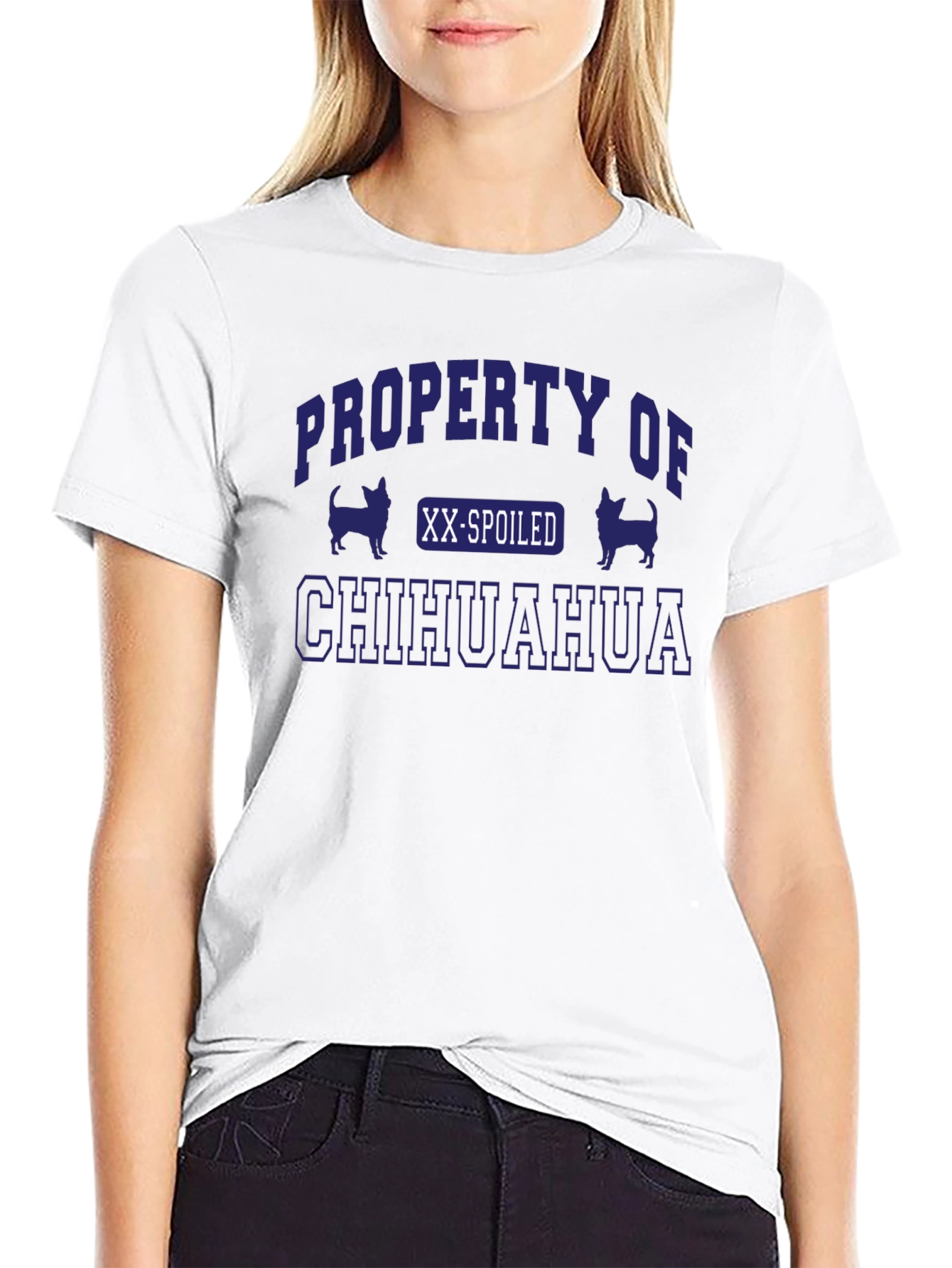 Property Of A Spoiled Chihuahua T-Shirt