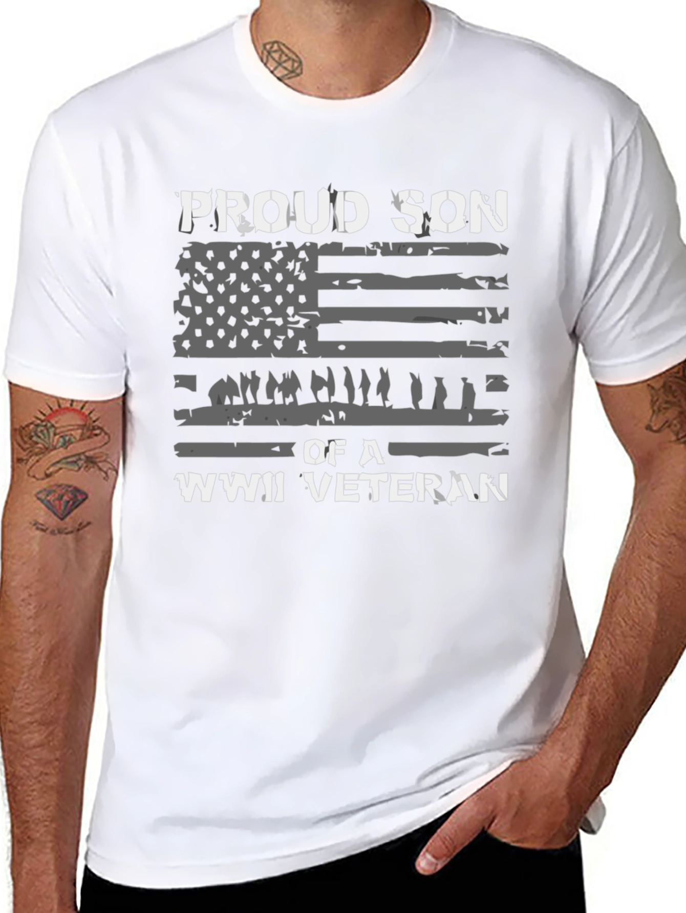 Proud Son of WWII Veteran T-Shirt