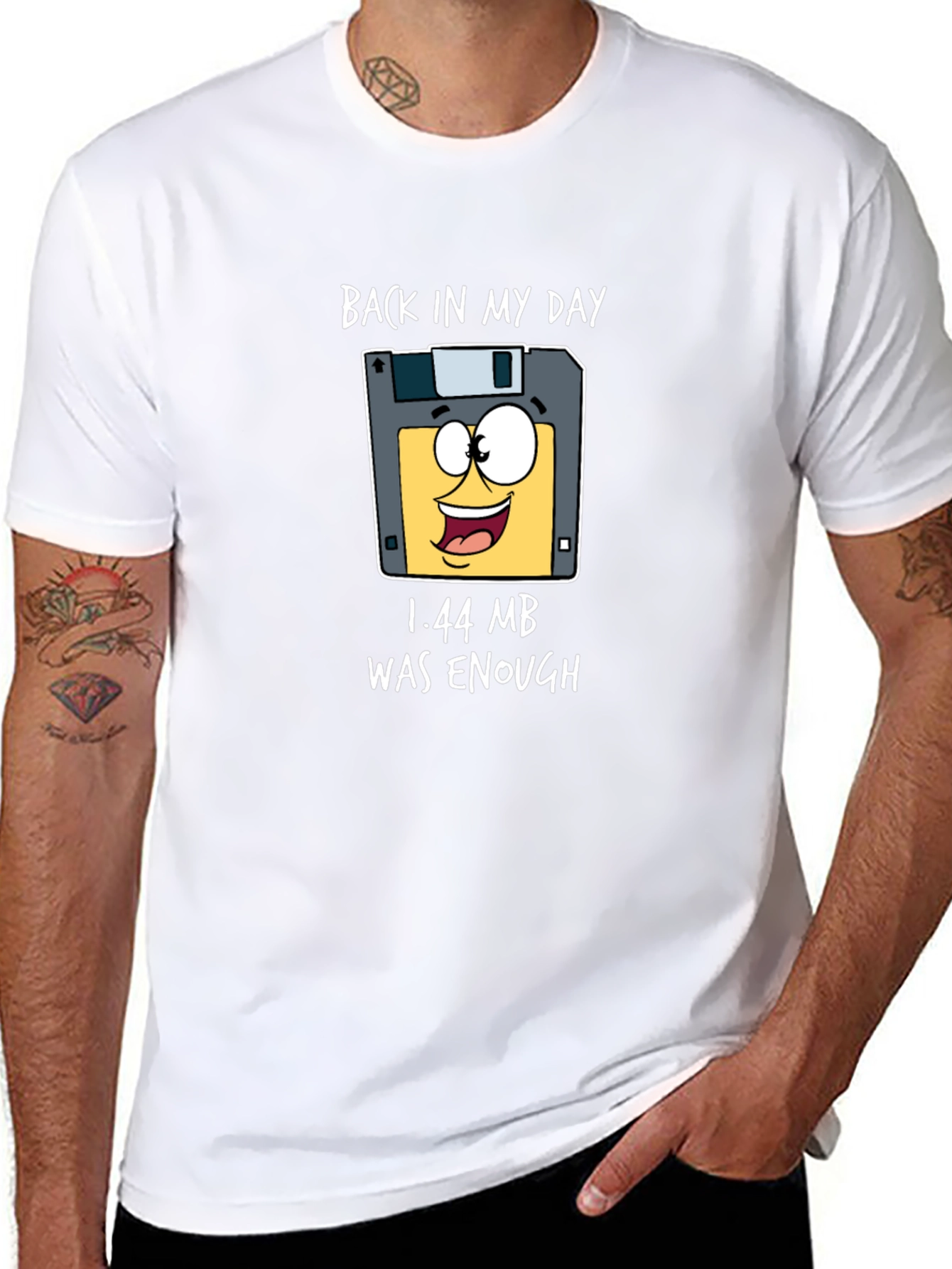 Retro Tech T-Shirt - 1.44 MB Was Enough!