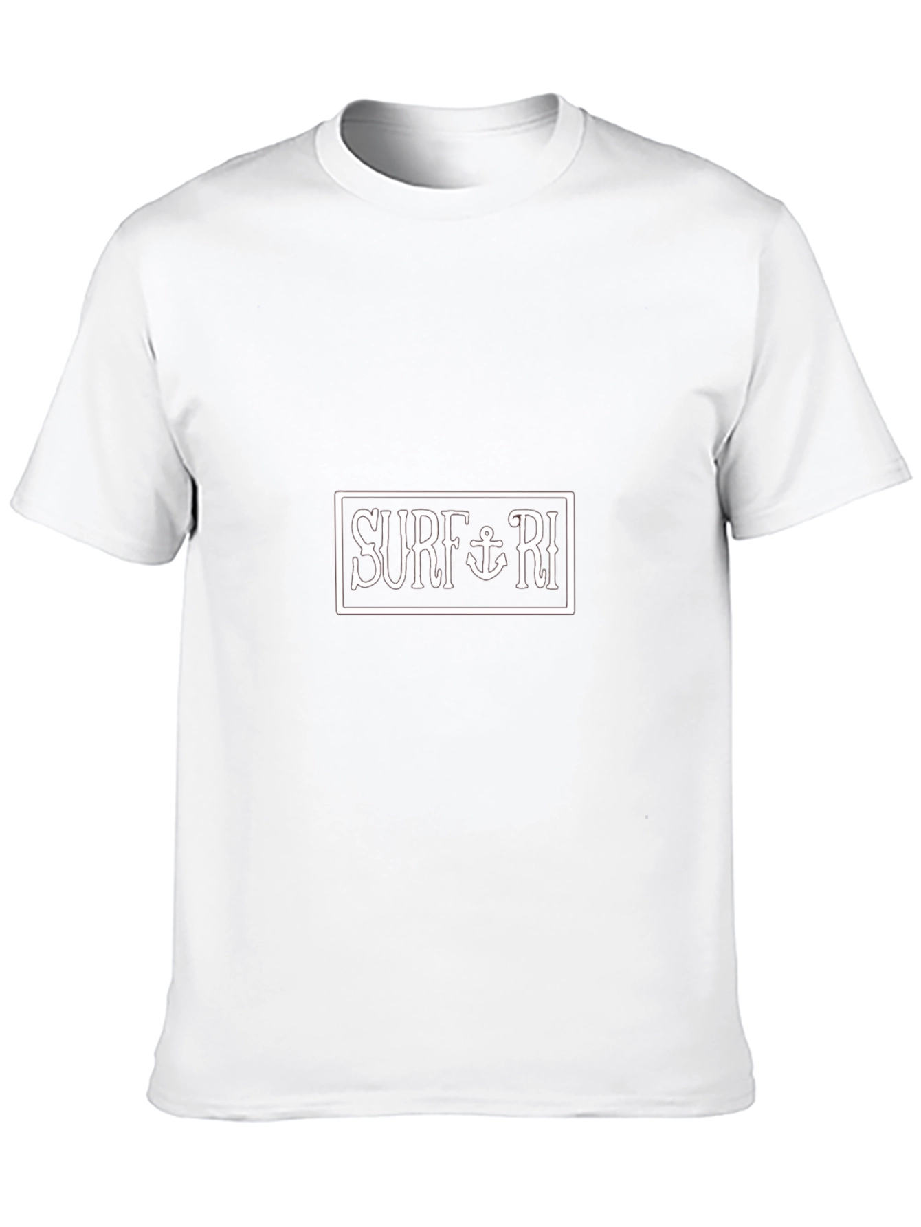 Surf RI Black Graphic T-Shirt
