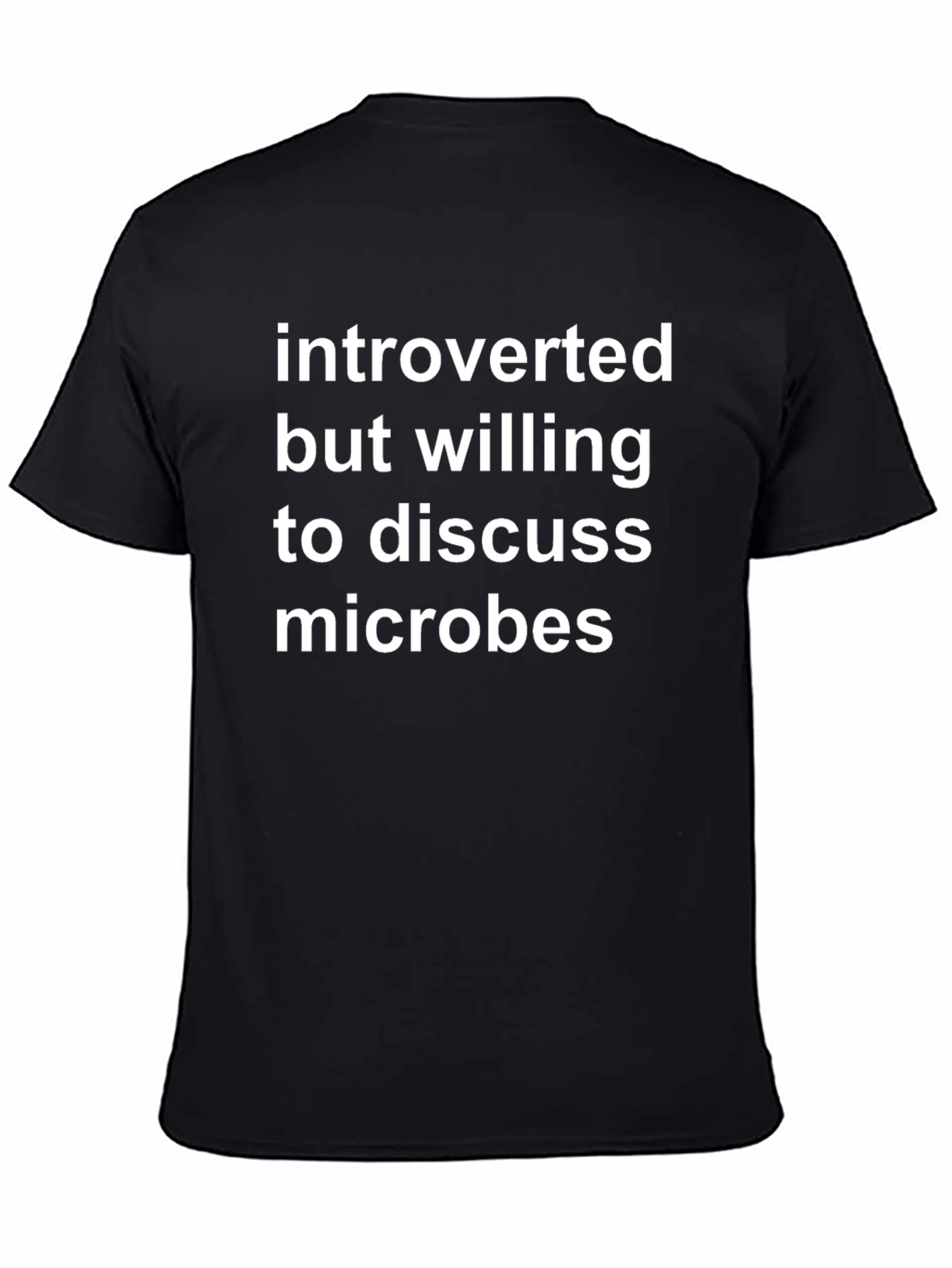 Introverted Microbes T-Shirt - Funny Science Tee