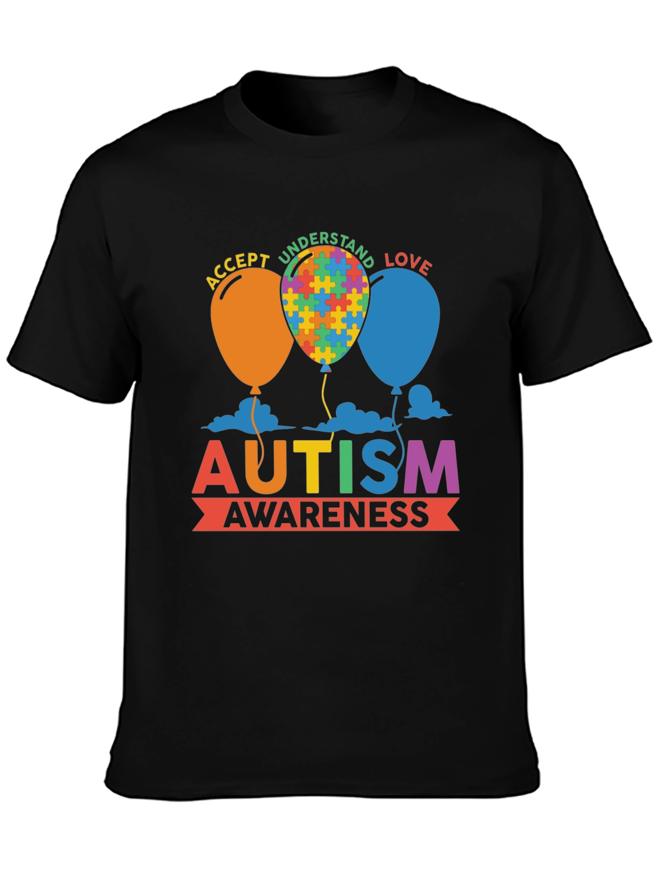 Autism Awareness Balloons T-Shirt