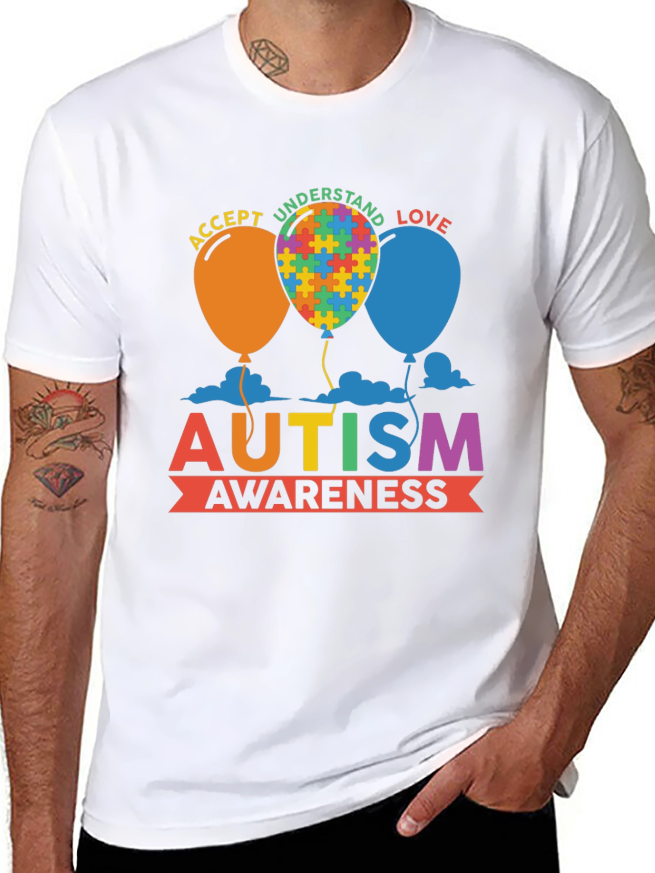 Autism Awareness Balloons T-Shirt