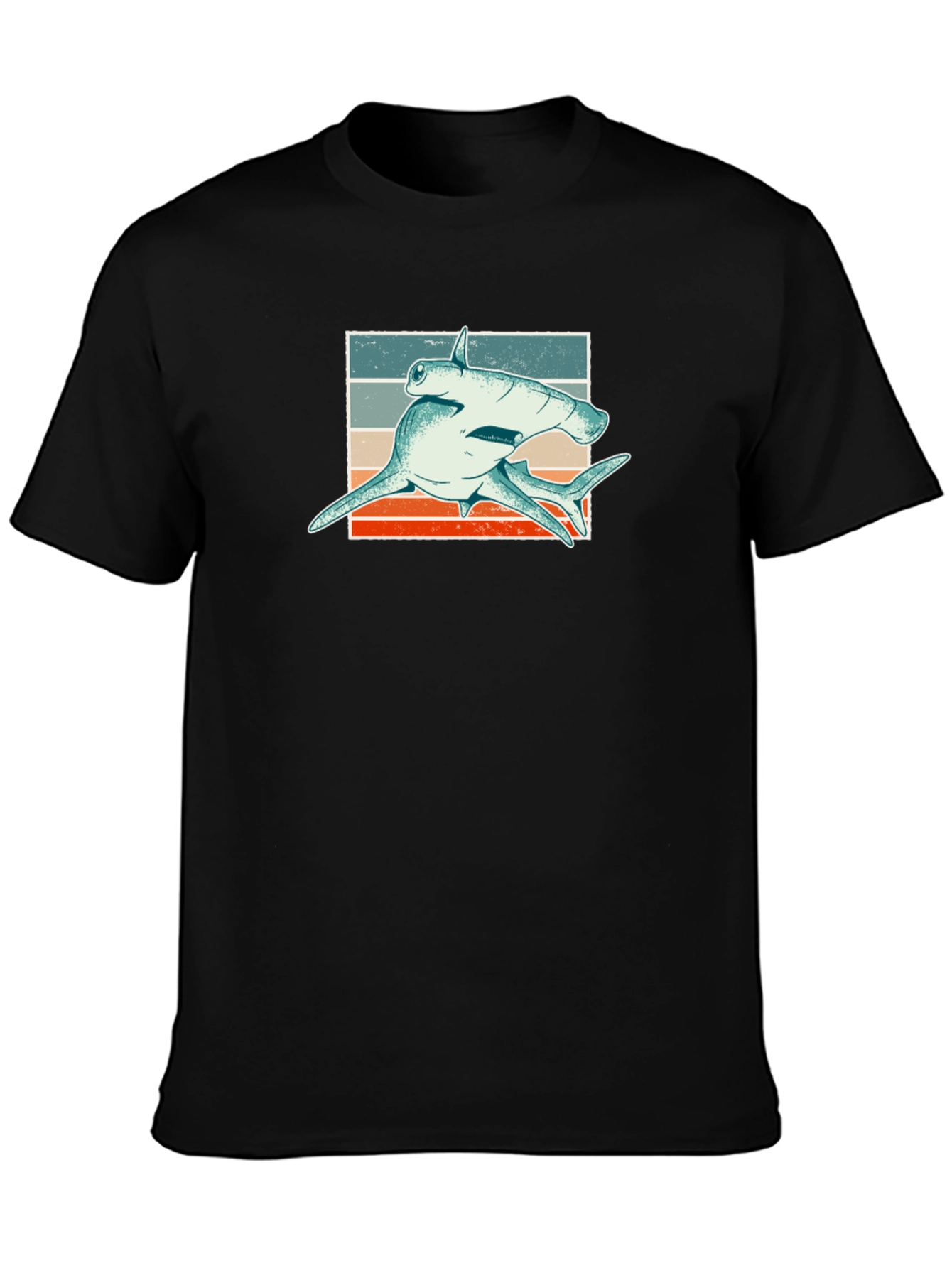Hammerhead Shark Retro Graphic Tee