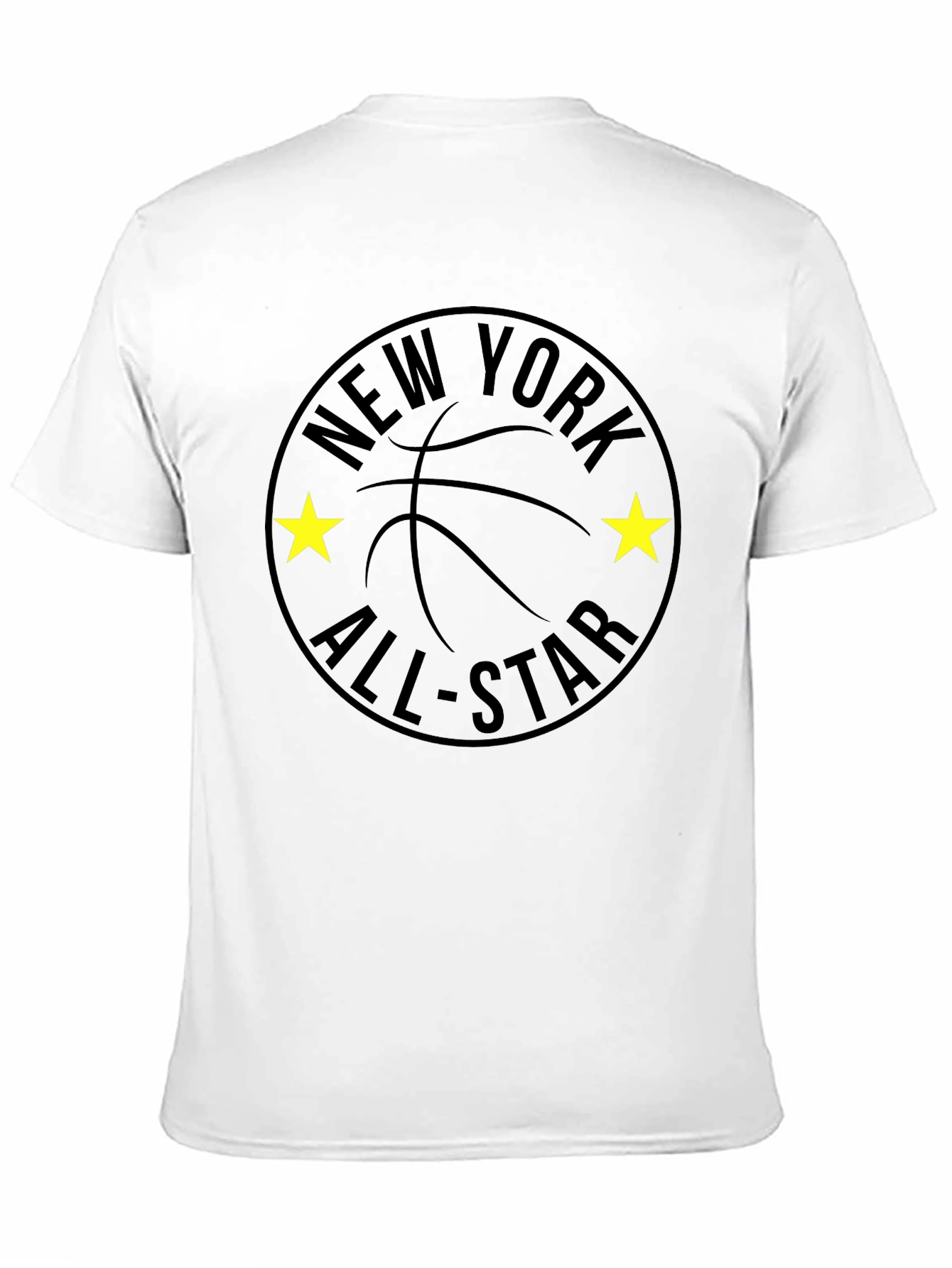 New York All-Star Black Basketball T-Shirt