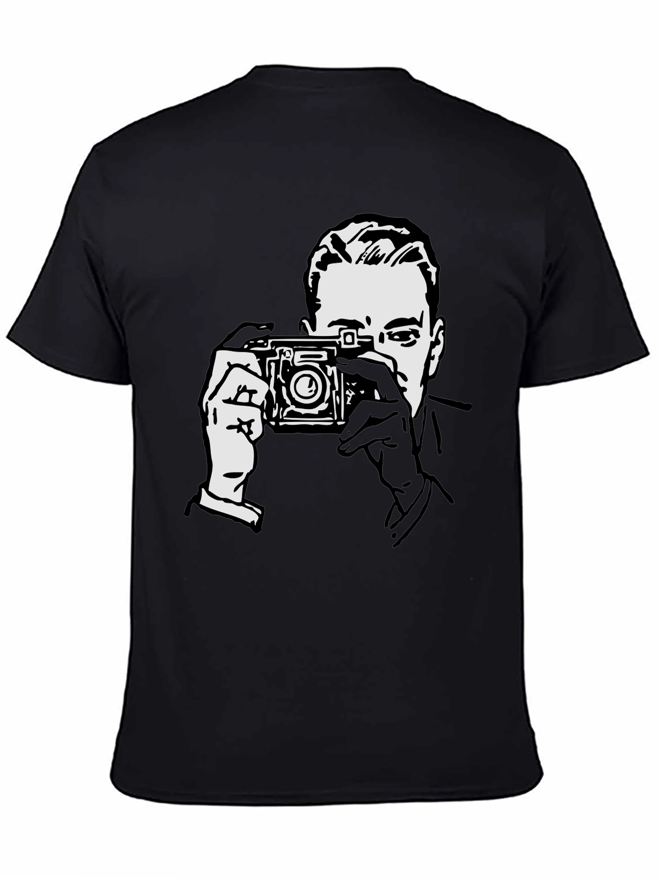 Retro Photographer Graphic T-Shirt - Classic Style
