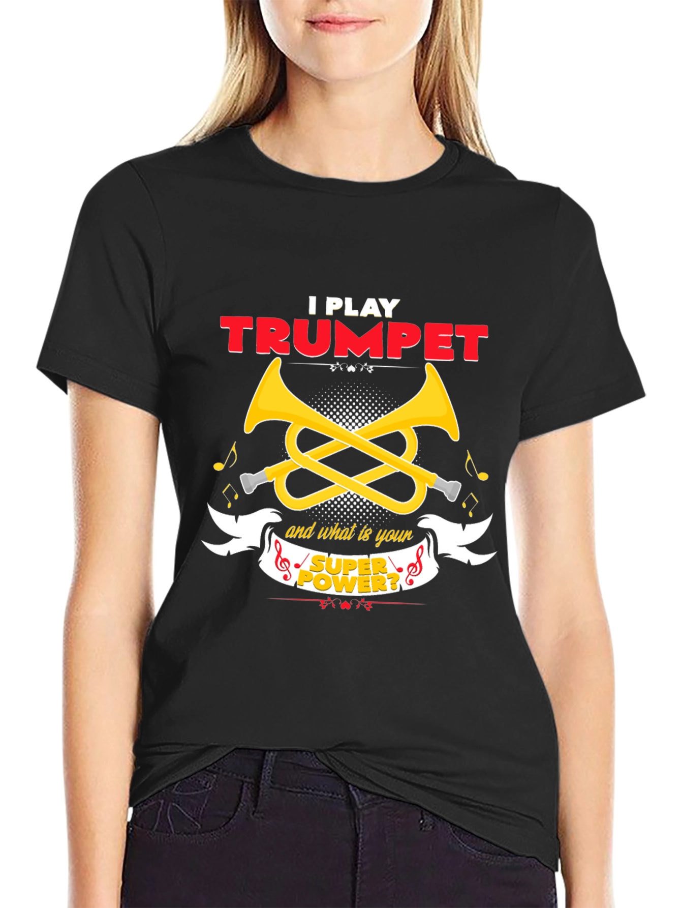 I Play Trumpet Superpower T-Shirt