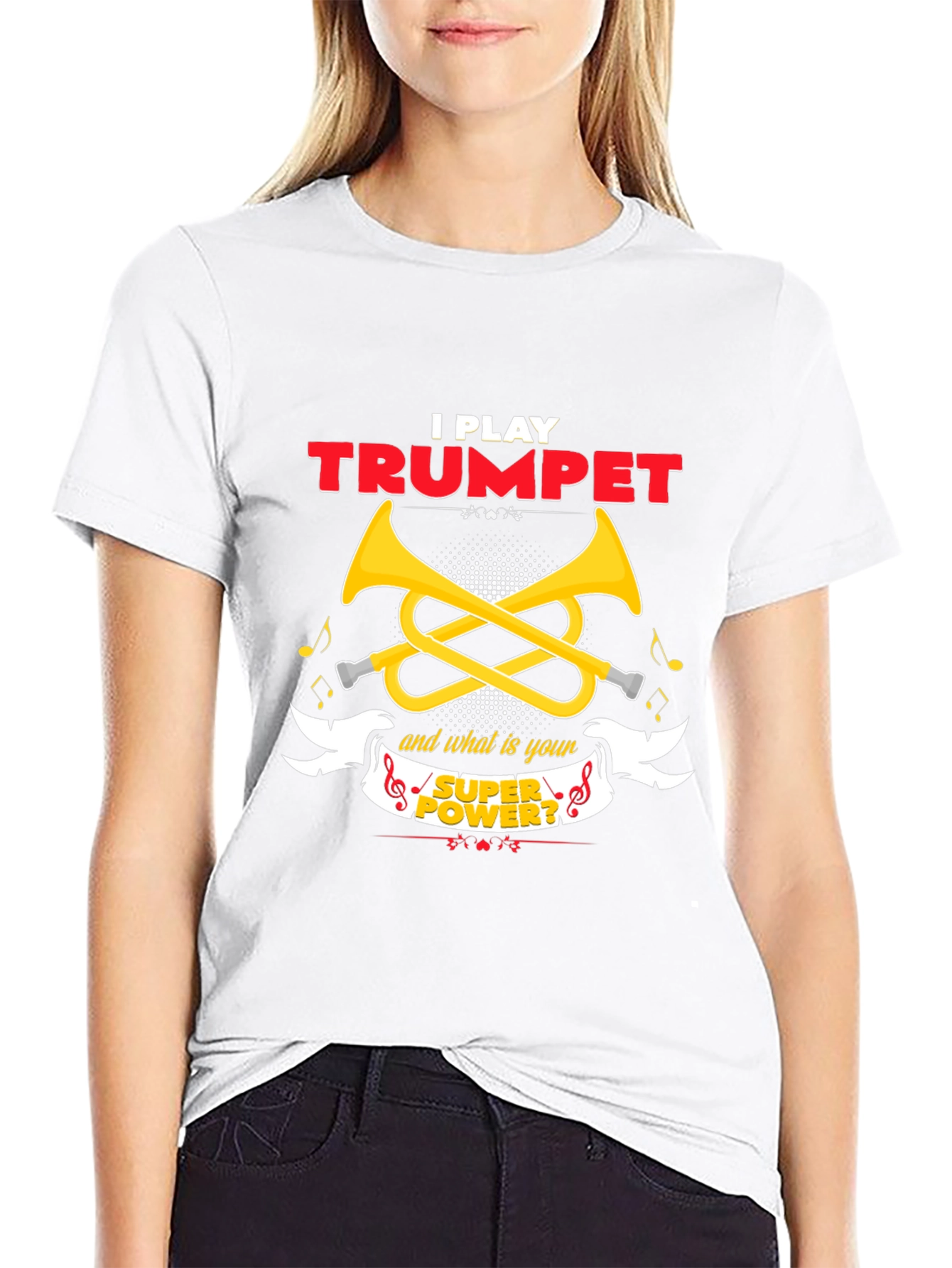 I Play Trumpet Superpower T-Shirt
