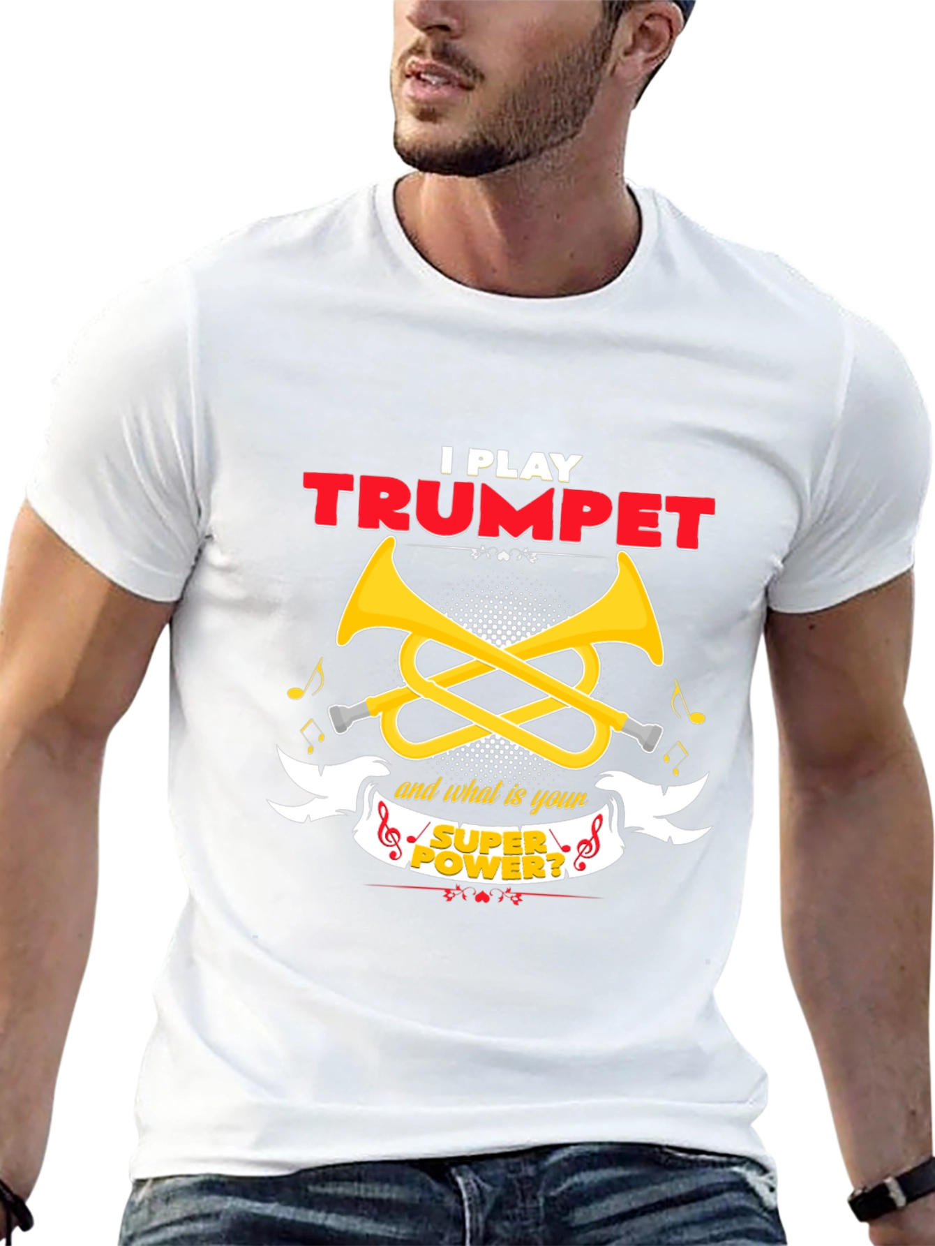 I Play Trumpet Superpower T-Shirt