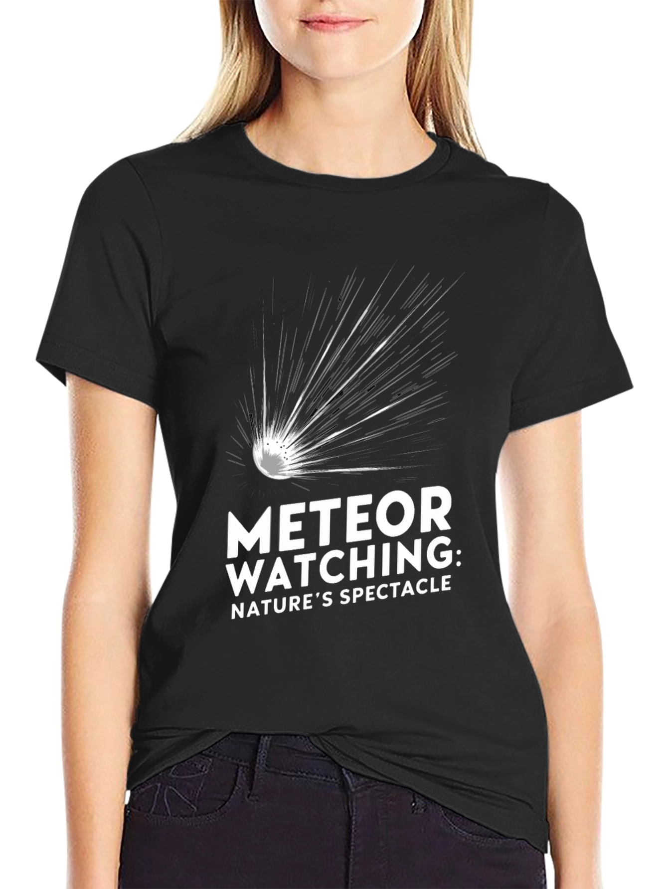 Meteor Watching T-Shirt - Natures Spectacle