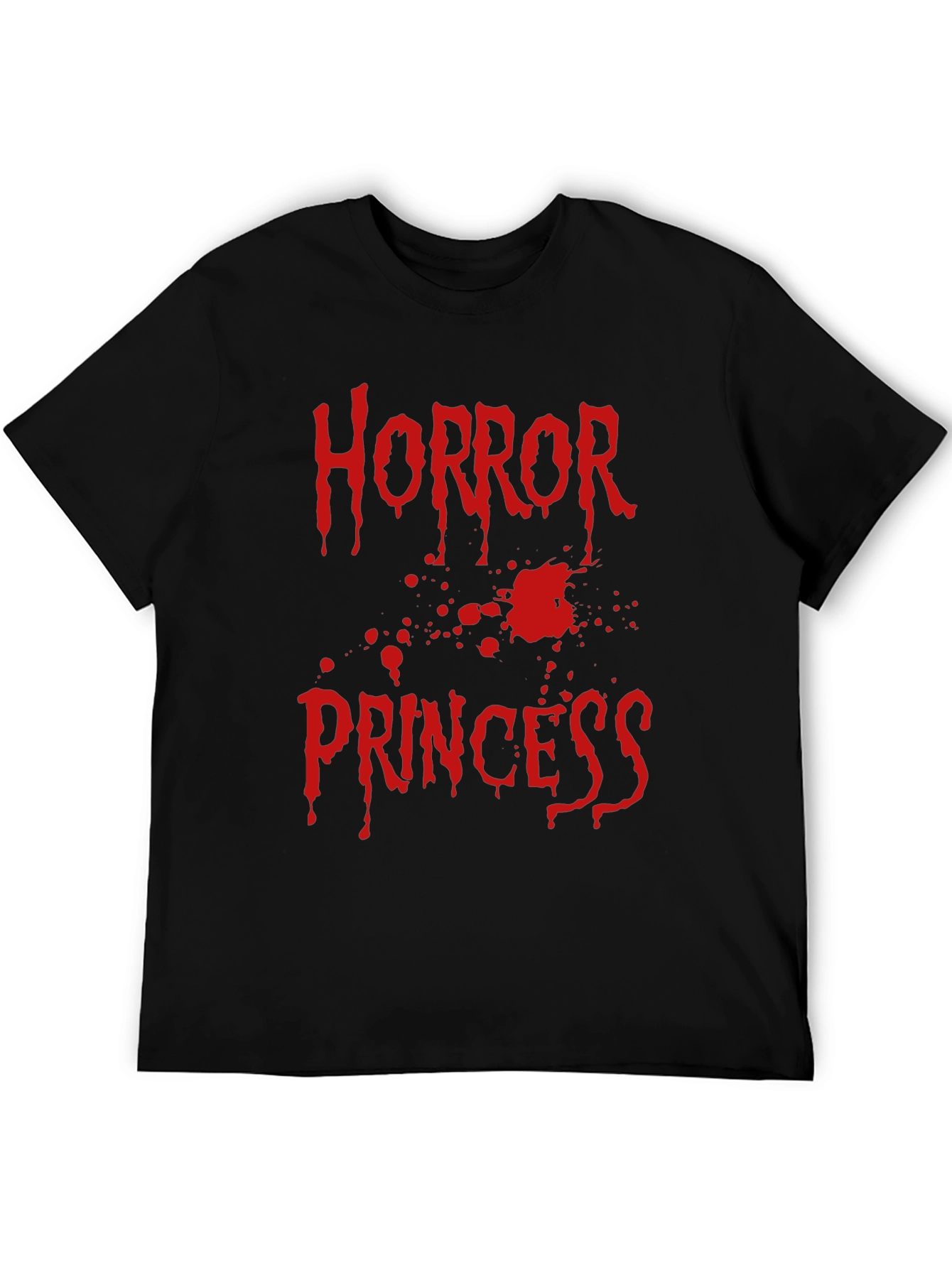 Horror Princess Graphic Tee - Spooky Fashion