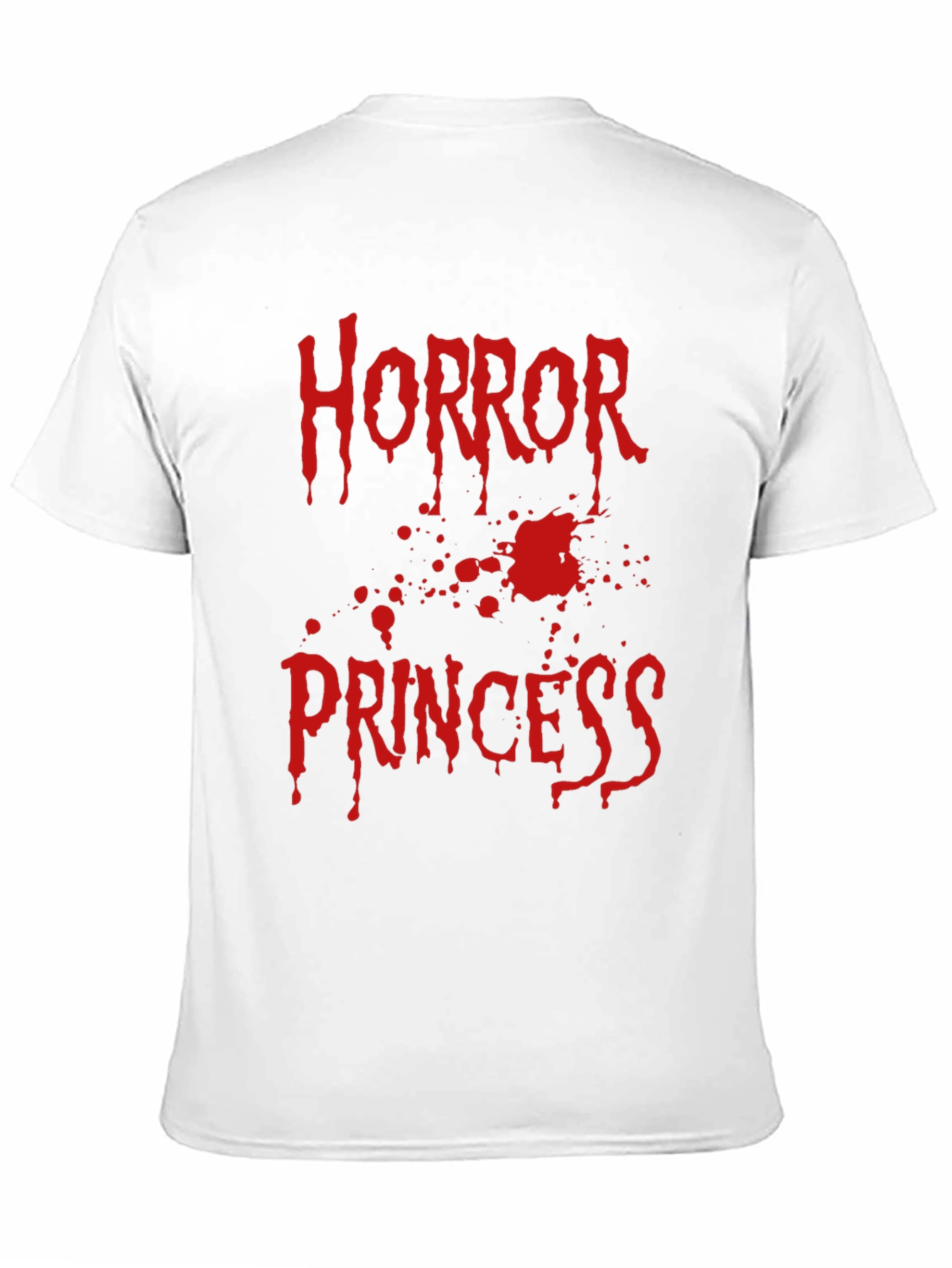Horror Princess Graphic Tee - Spooky Fashion