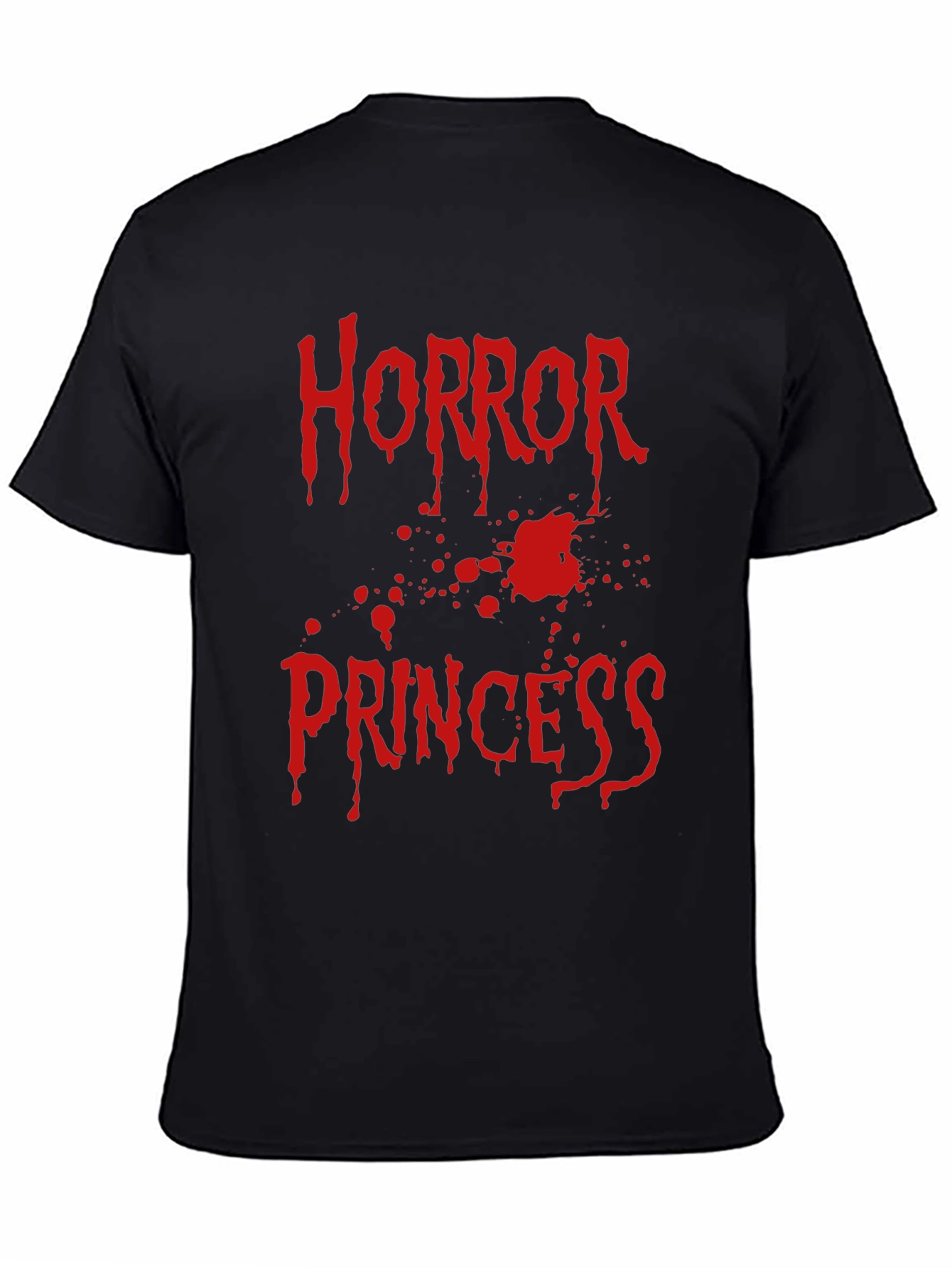 Horror Princess Graphic Tee - Spooky Fashion