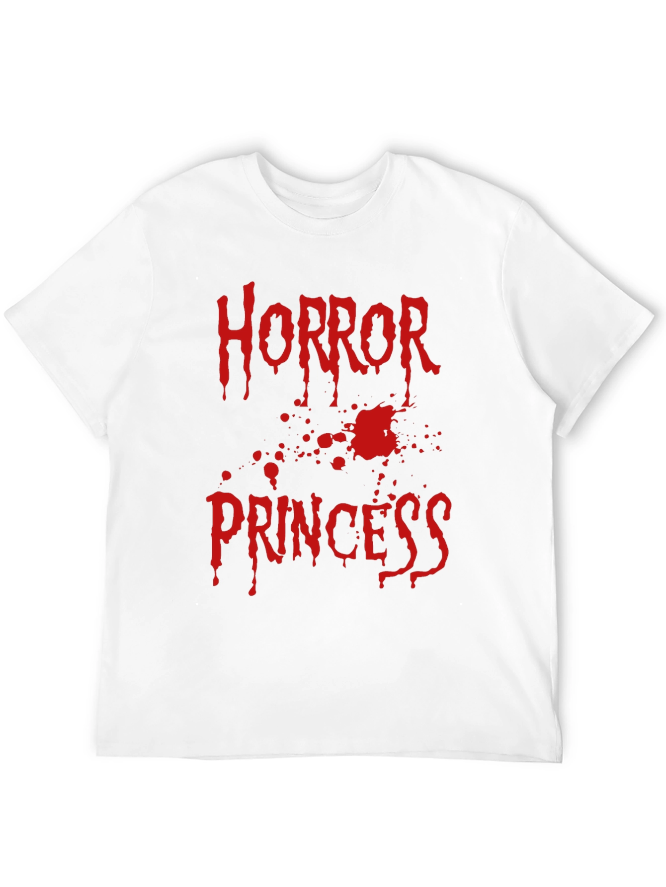 Horror Princess Graphic Tee - Spooky Fashion