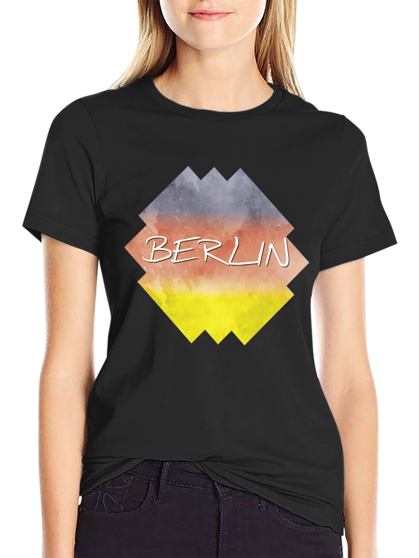 Berlin Geometric T-Shirt - Unique Graphic Tee