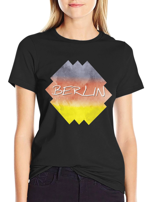 Berlin Geometric T-Shirt - Unique Graphic Tee