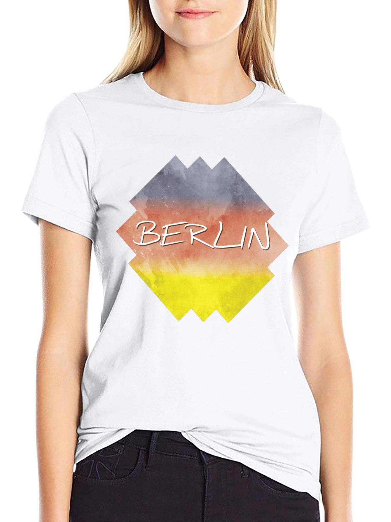 Berlin Geometric T-Shirt - Unique Graphic Tee