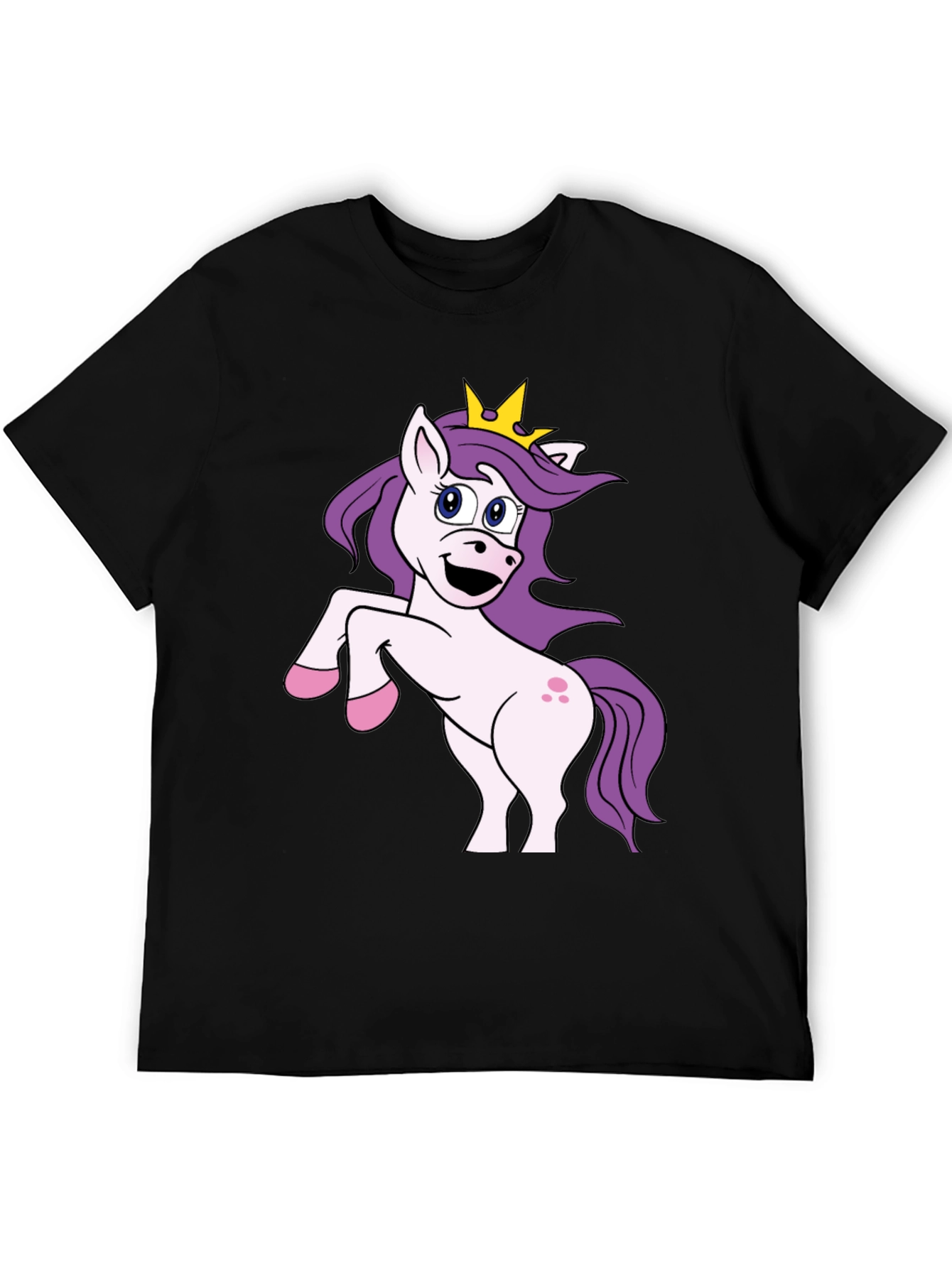 Unicorn Crown T-Shirt - Graphic Tee