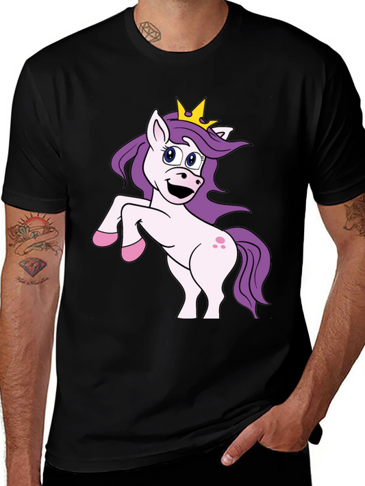 Unicorn Crown T-Shirt - Graphic Tee