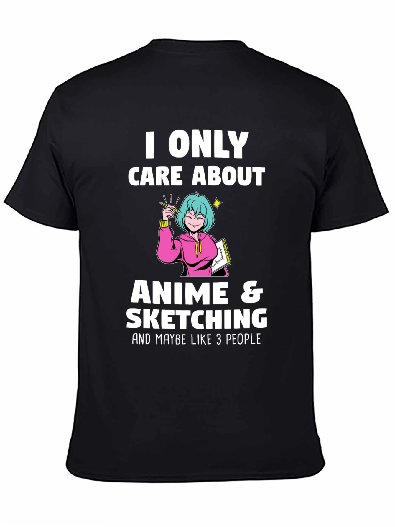Anime & Sketching Graphic Tee