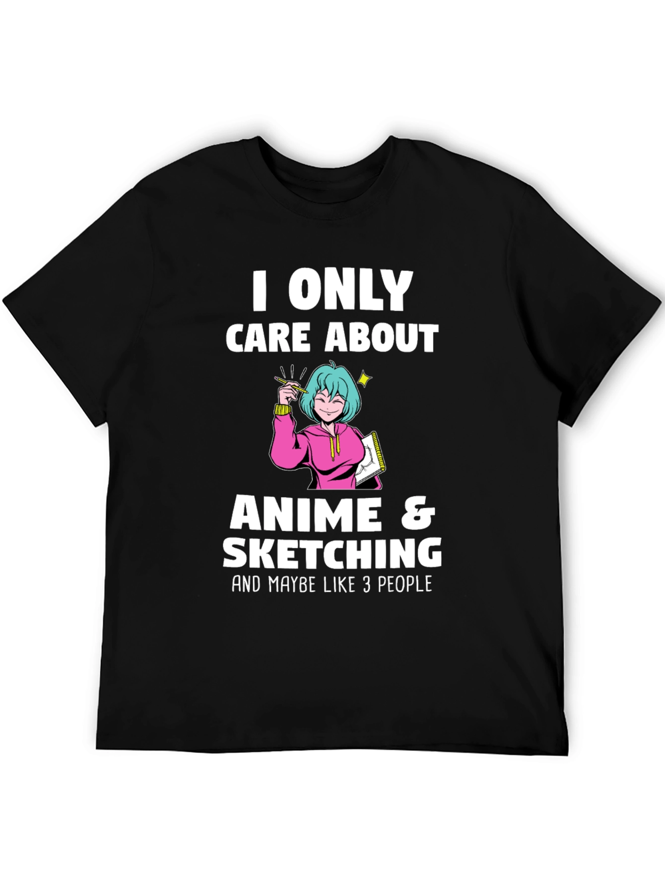 Anime & Sketching Graphic Tee