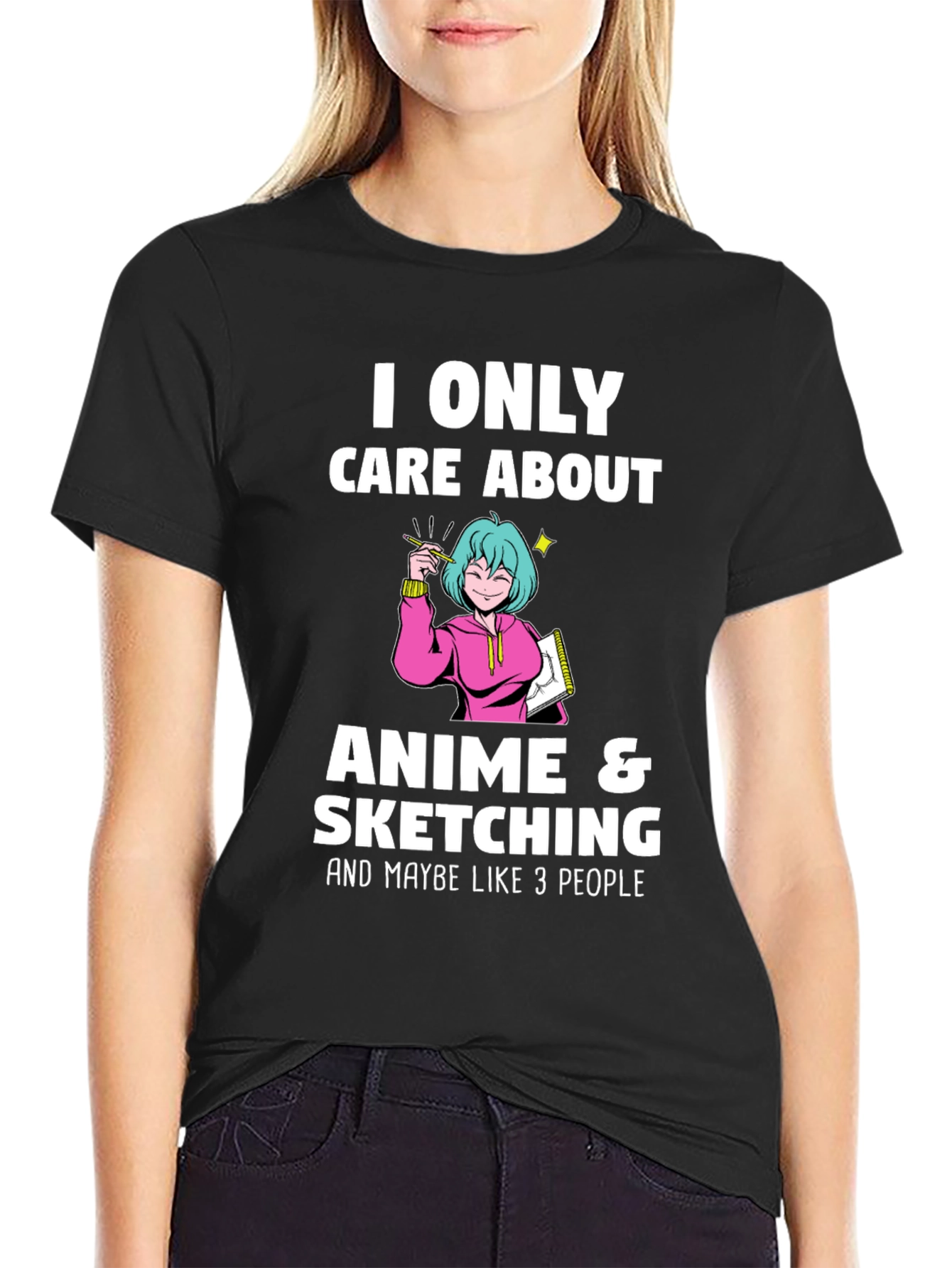 Anime & Sketching Graphic Tee