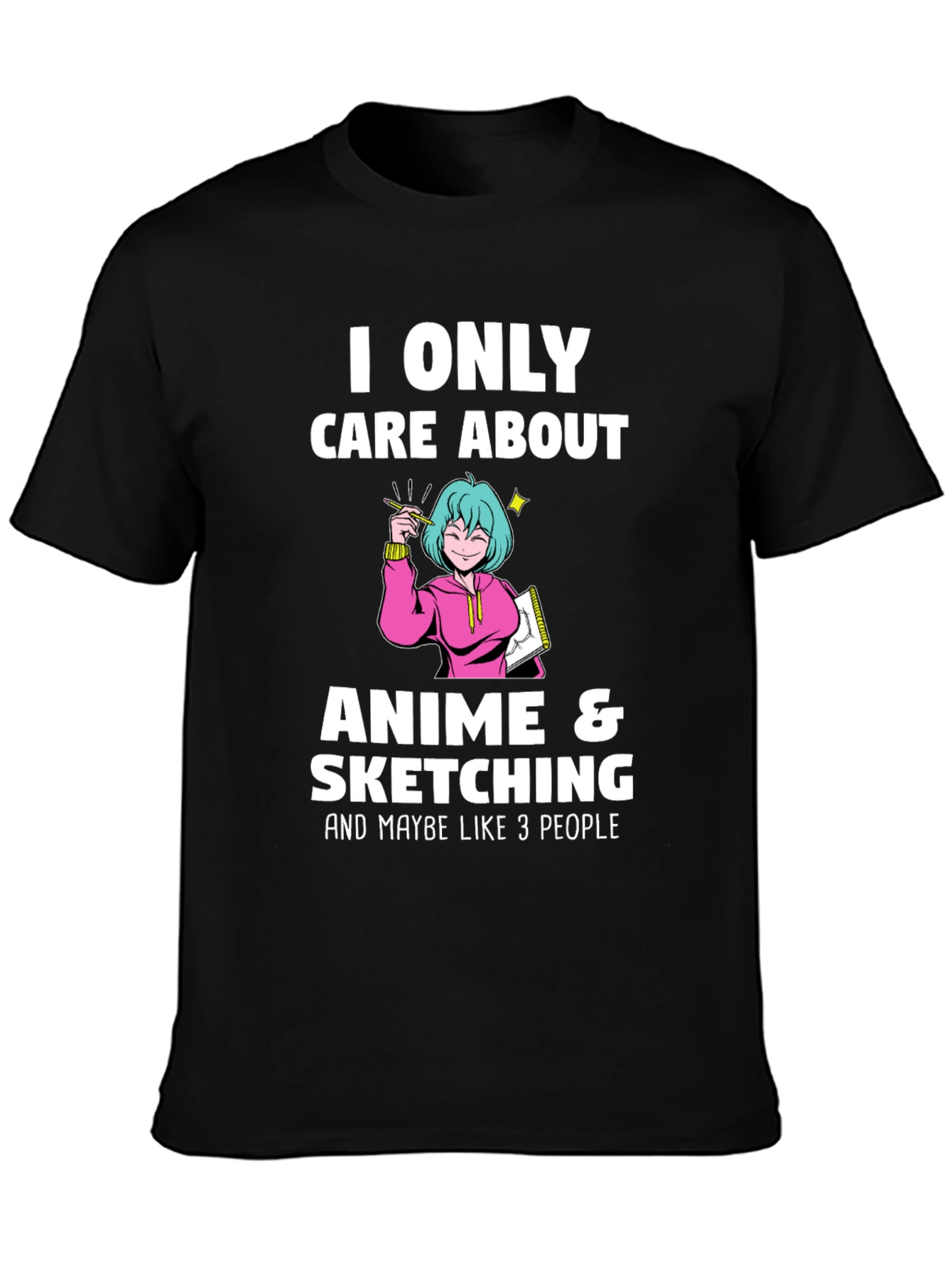 Anime & Sketching Graphic Tee