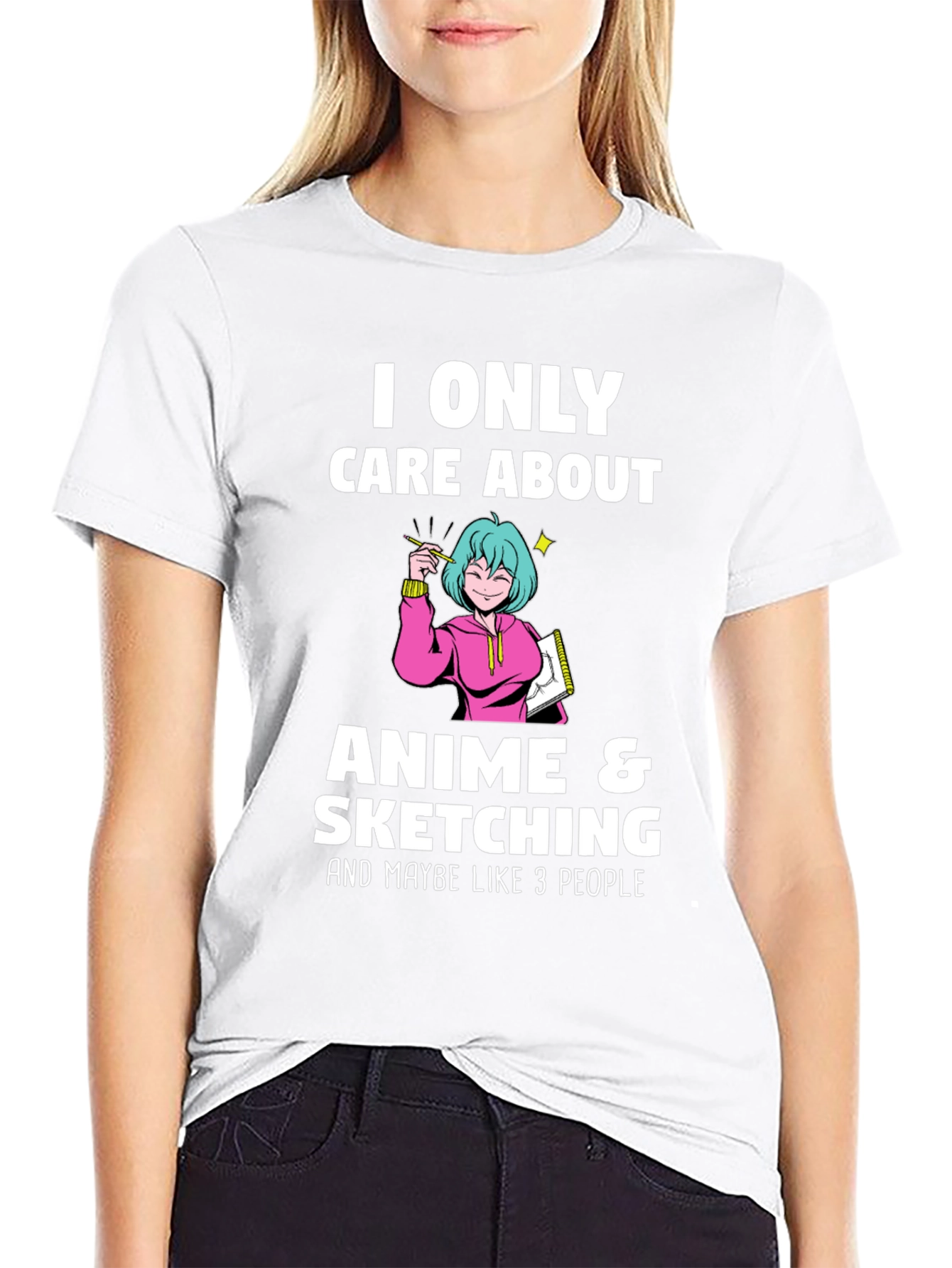 Anime & Sketching Graphic Tee