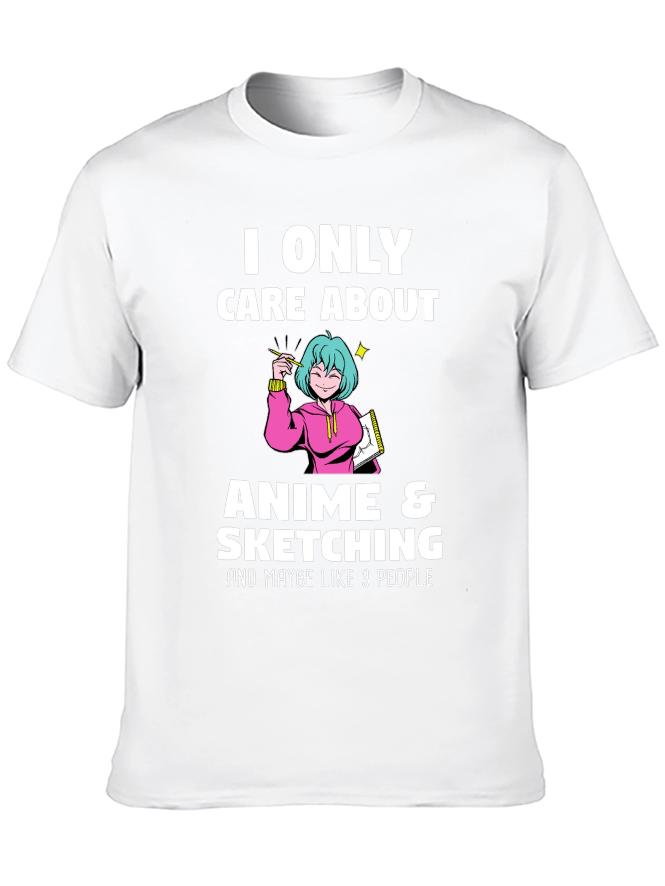 Anime & Sketching Graphic Tee