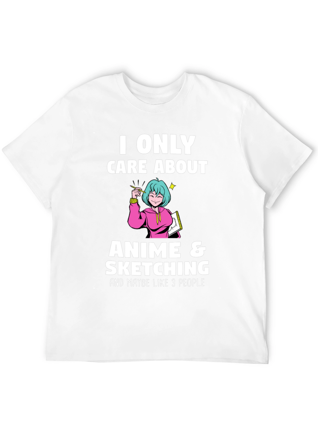 Anime & Sketching Graphic Tee