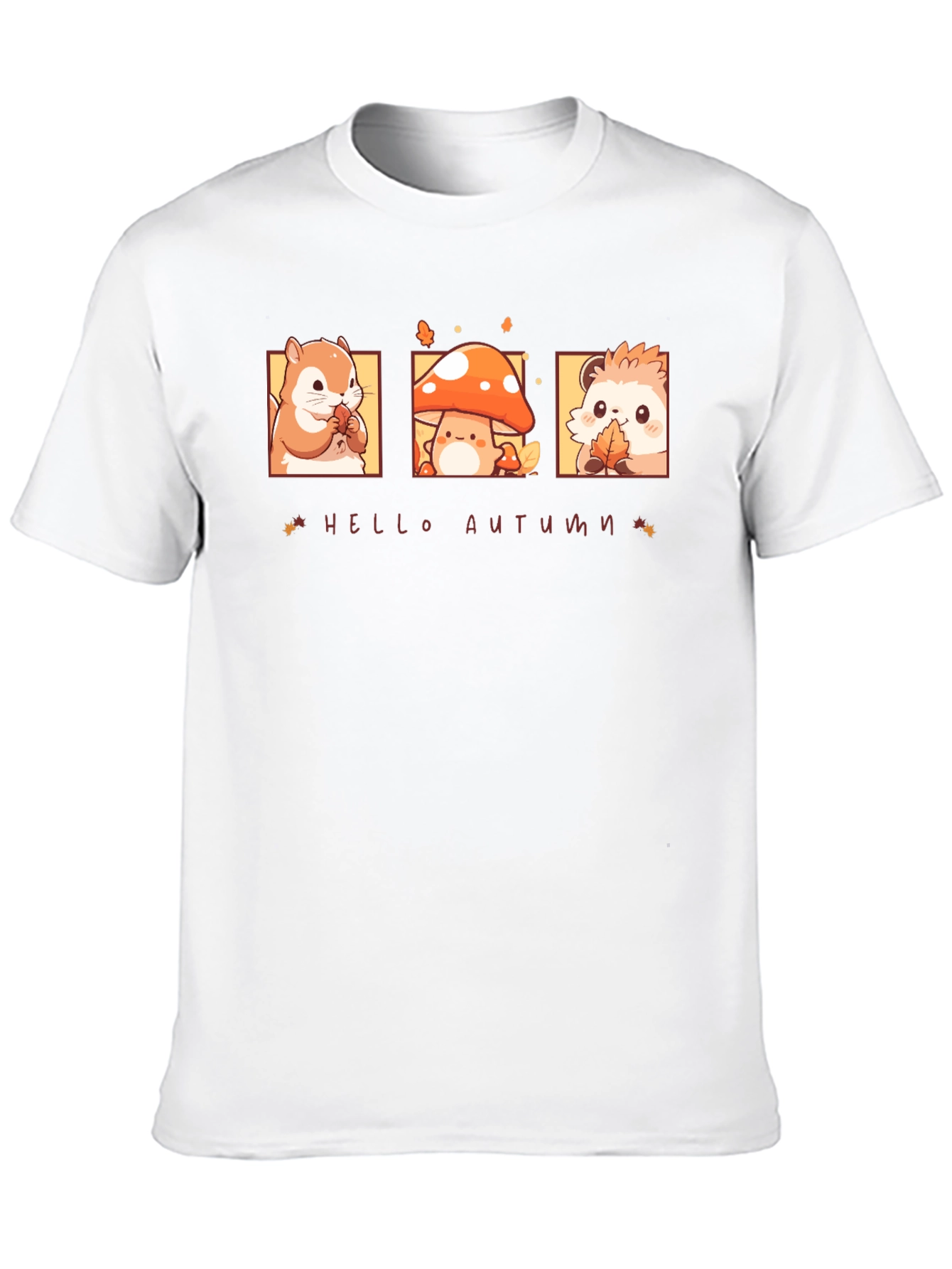 Hello Autumn T-Shirt - Cute Fall Design
