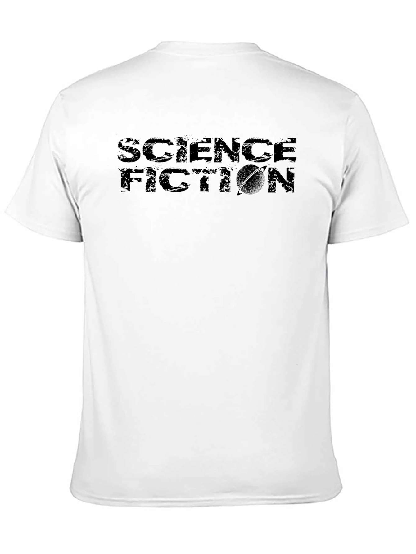 Science Fiction Graphic T-Shirt - Dark Design