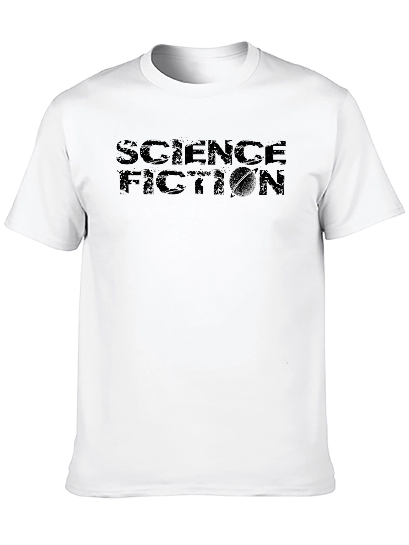 Science Fiction Graphic T-Shirt - Dark Design