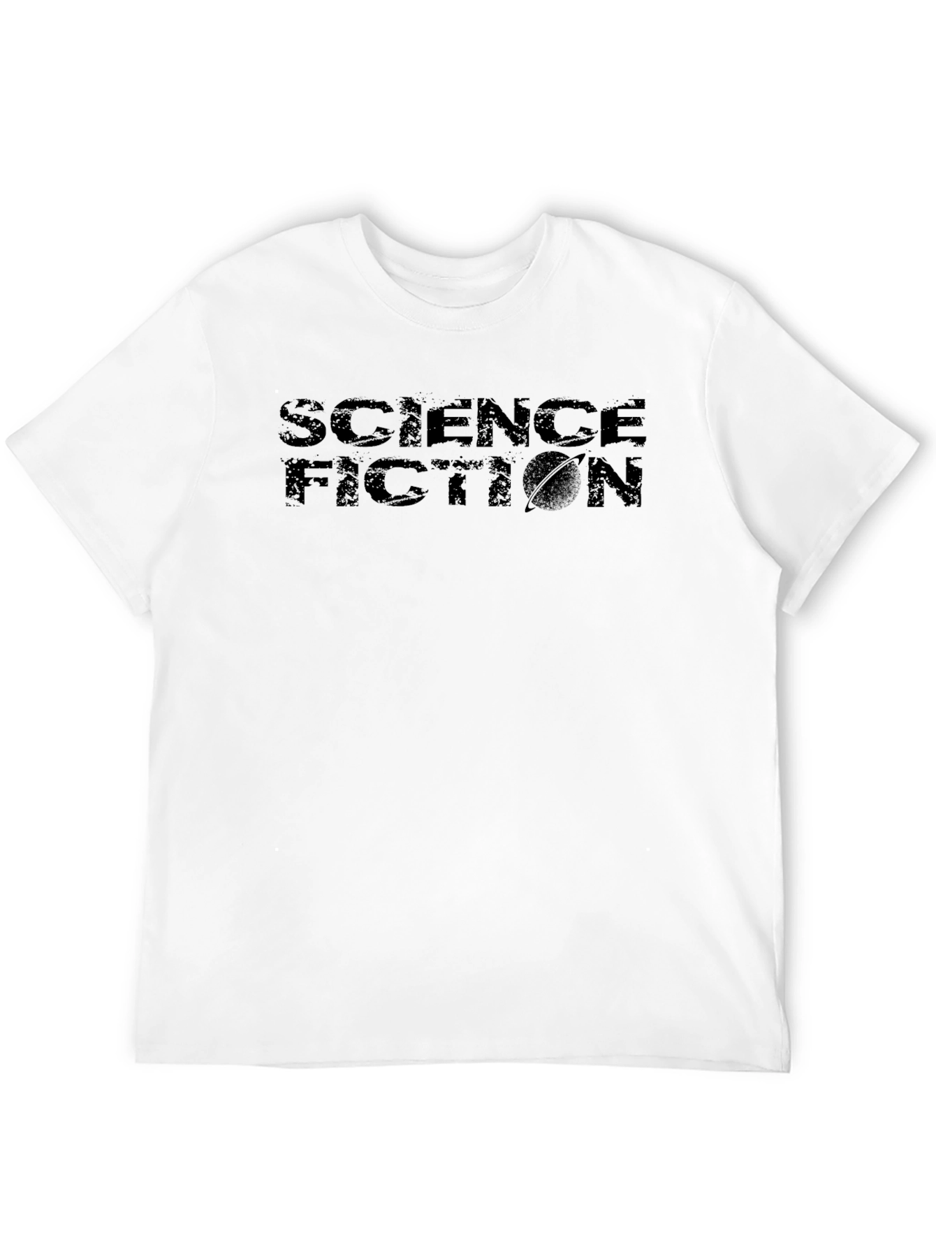 Science Fiction Graphic T-Shirt - Dark Design