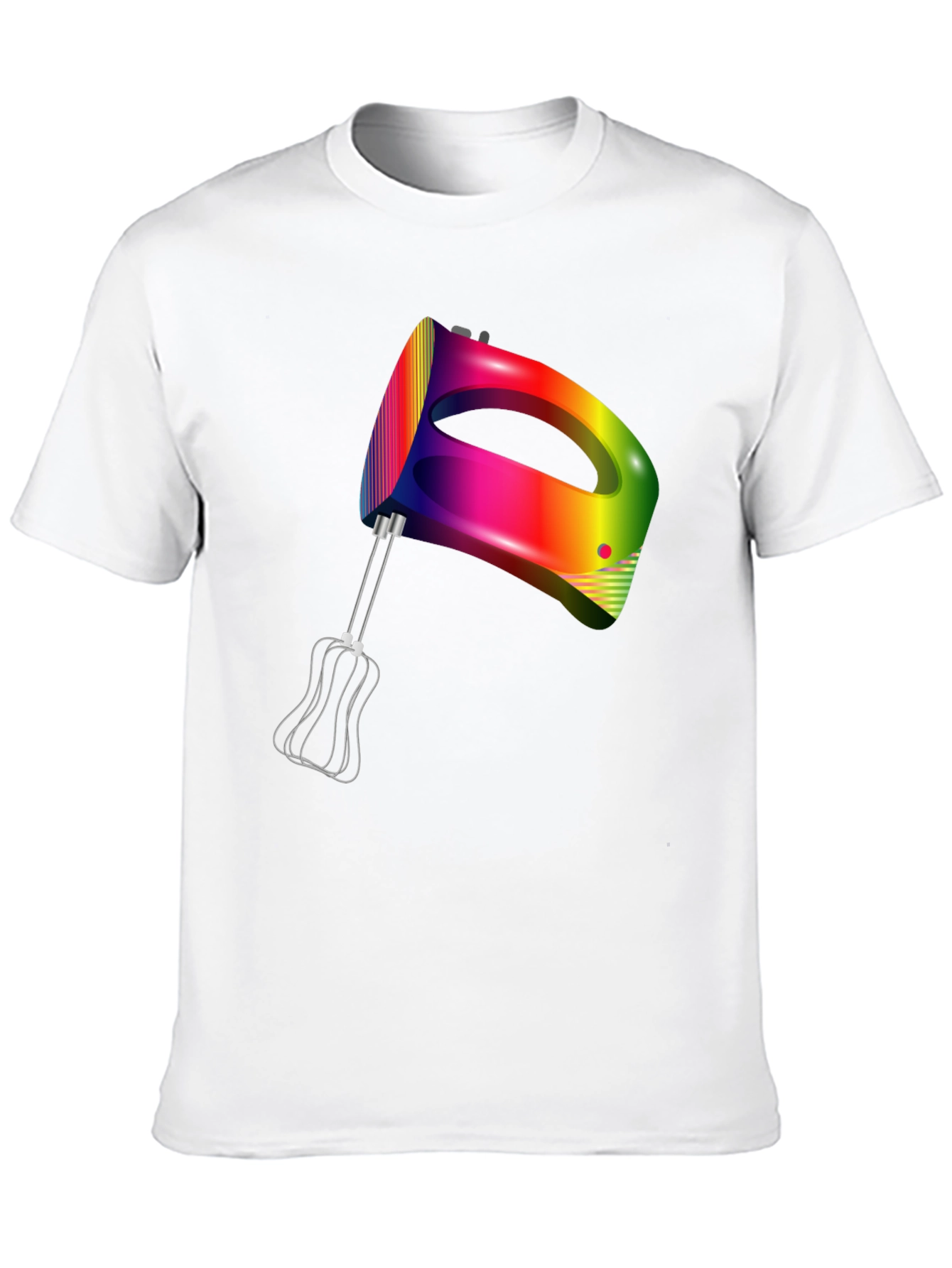Rainbow Mixer Graphic T-Shirt - Unique Design