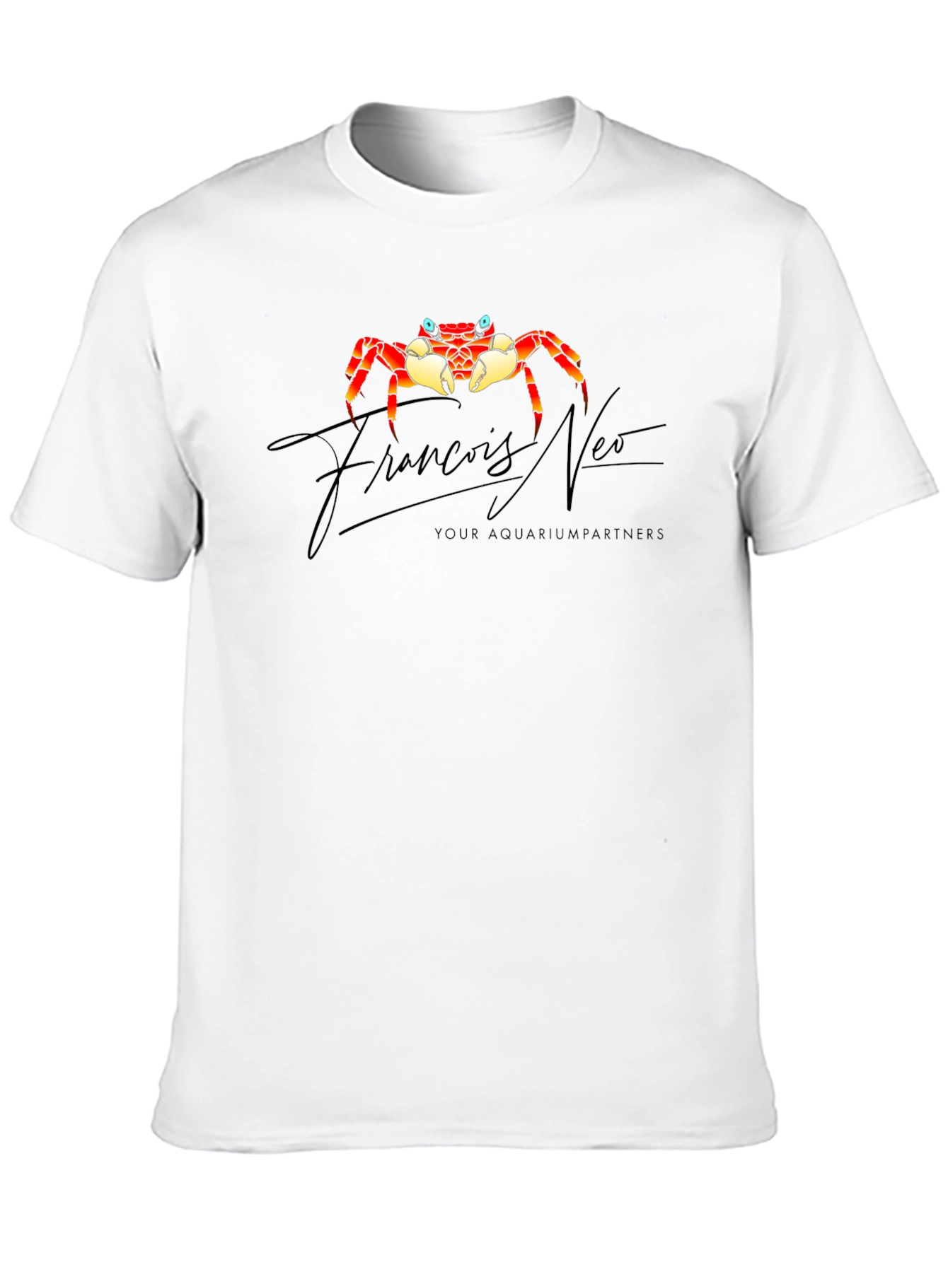 Francois Neo Crab Graphic Black T-Shirt