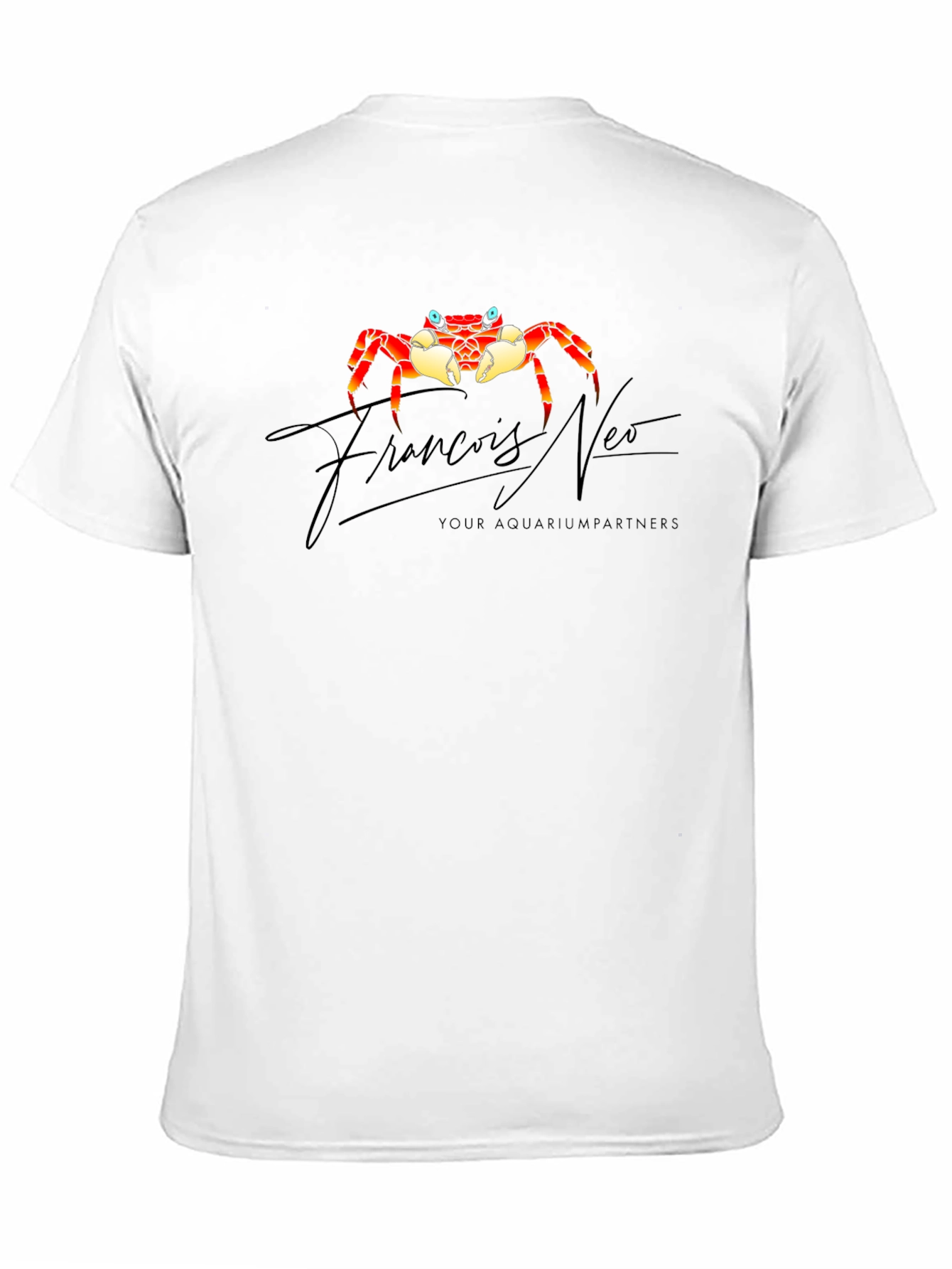 Francois Neo Crab Graphic Black T-Shirt