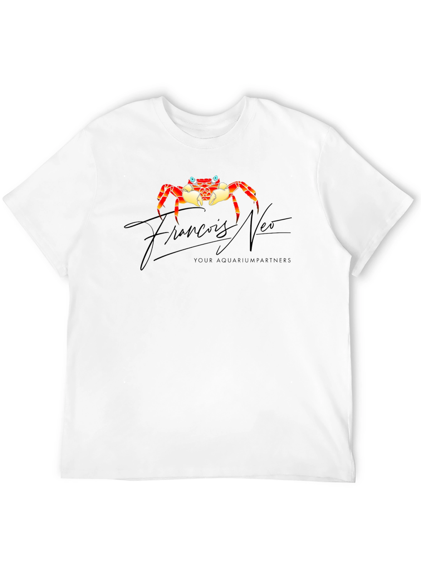Francois Neo Crab Graphic Black T-Shirt