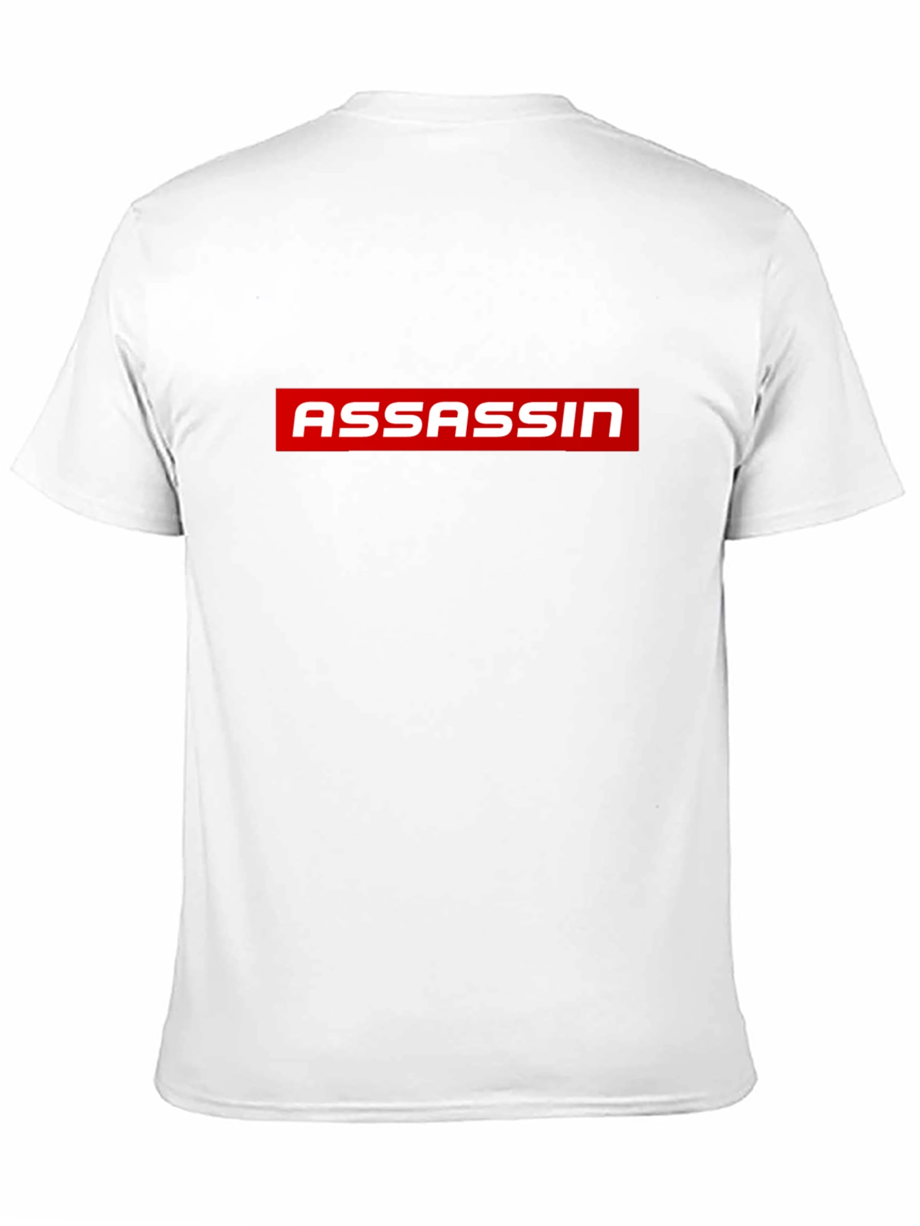 Assassin Graphic Print Mens Black T-Shirt