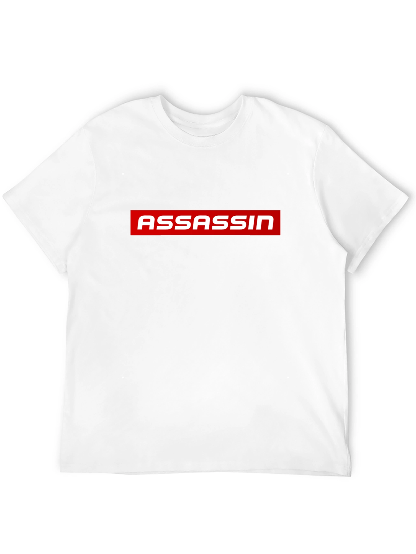 Assassin Graphic Print Mens Black T-Shirt