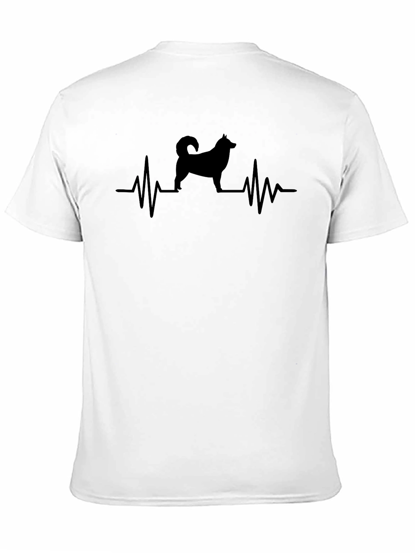 Dog Heartbeat T-Shirt -  Unisex Casual Tee