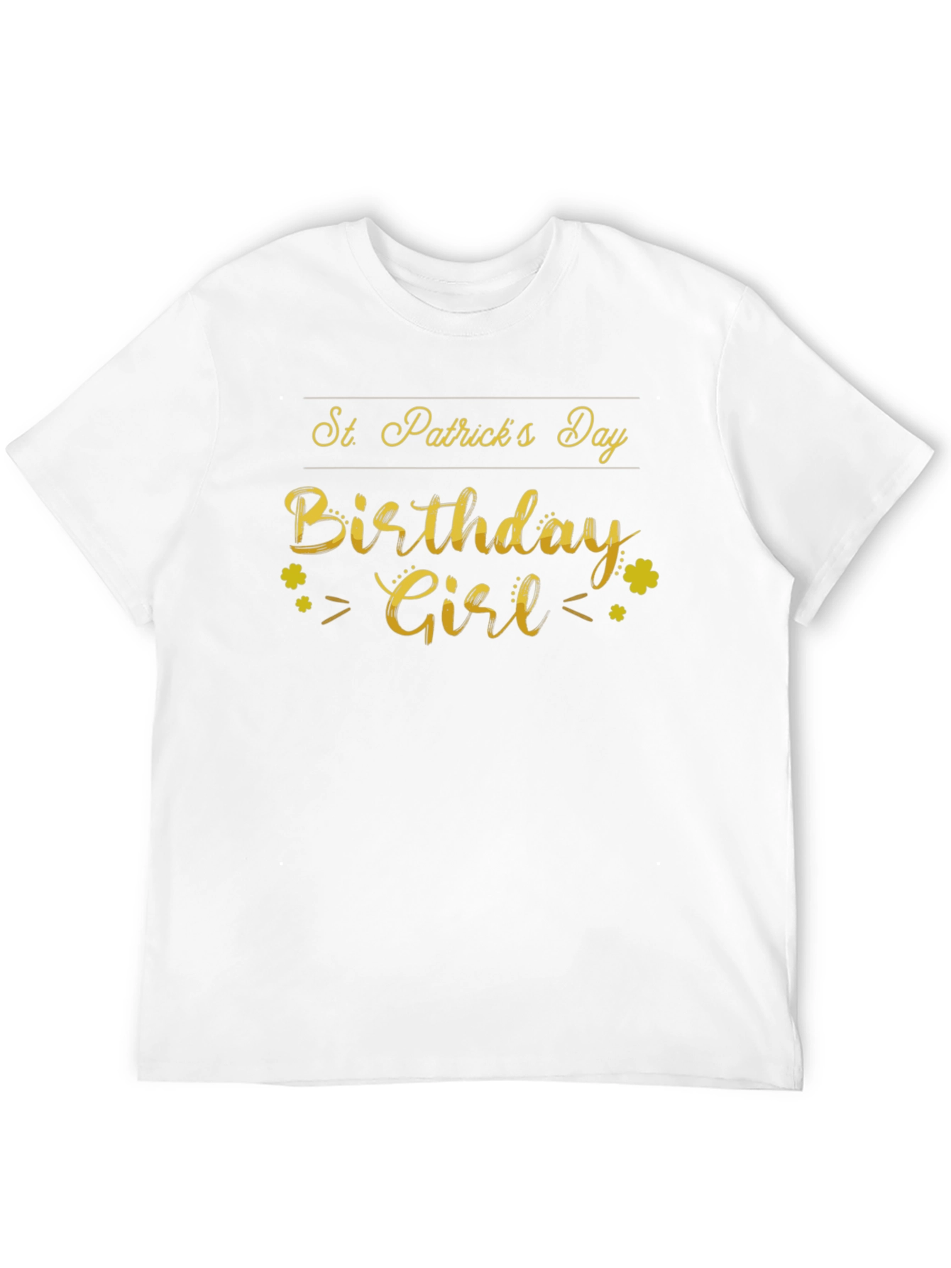 St. Patricks Day Birthday Girl T-Shirt