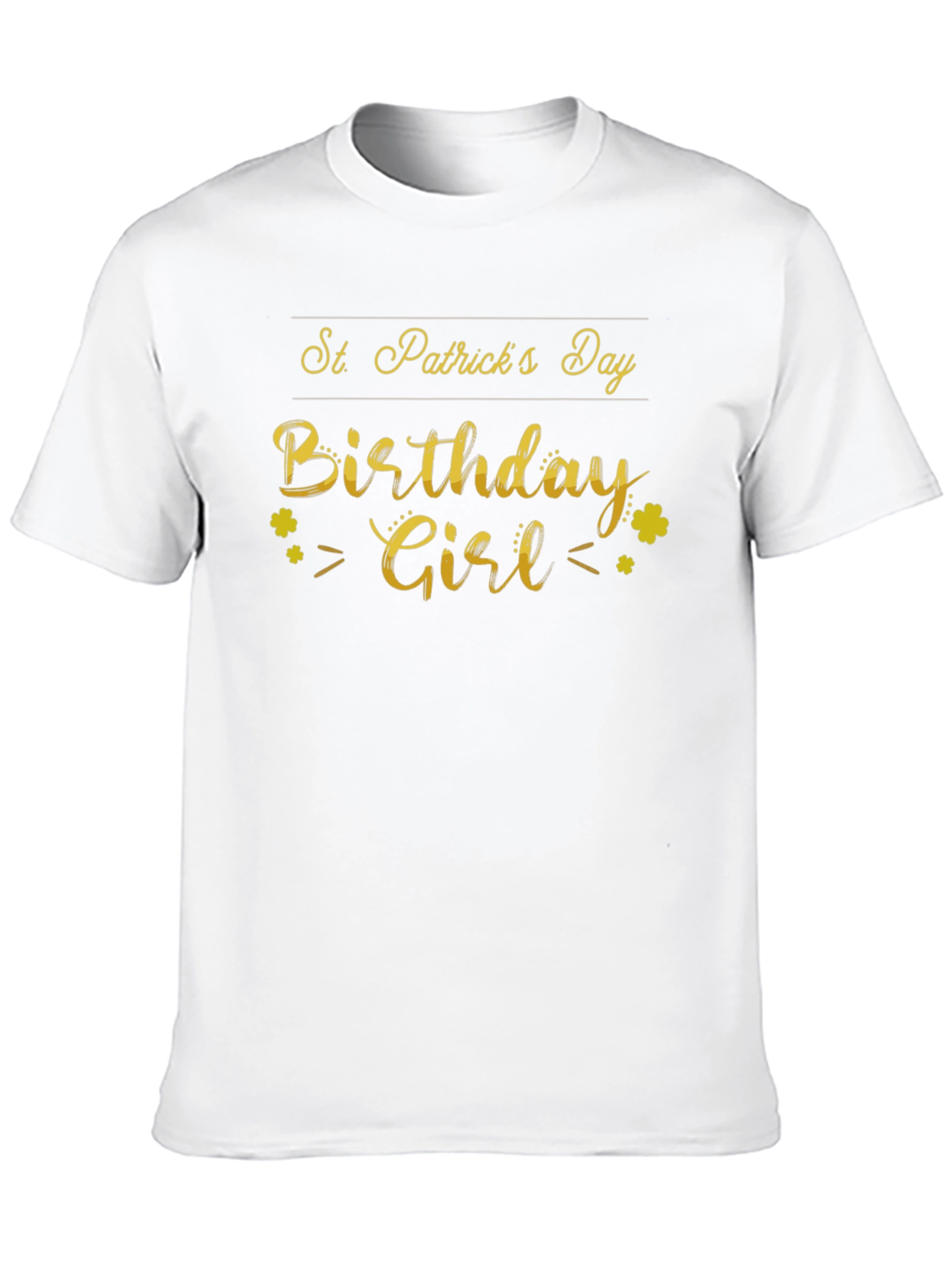 St. Patricks Day Birthday Girl T-Shirt