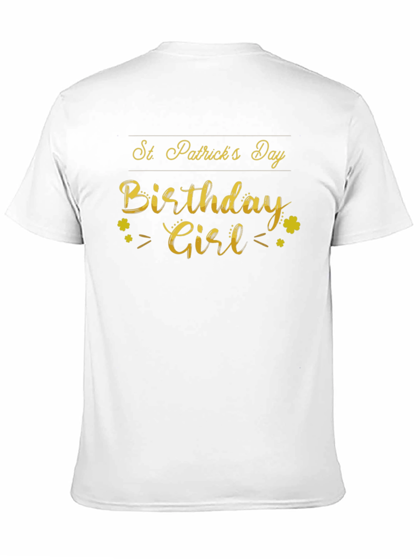 St. Patricks Day Birthday Girl T-Shirt