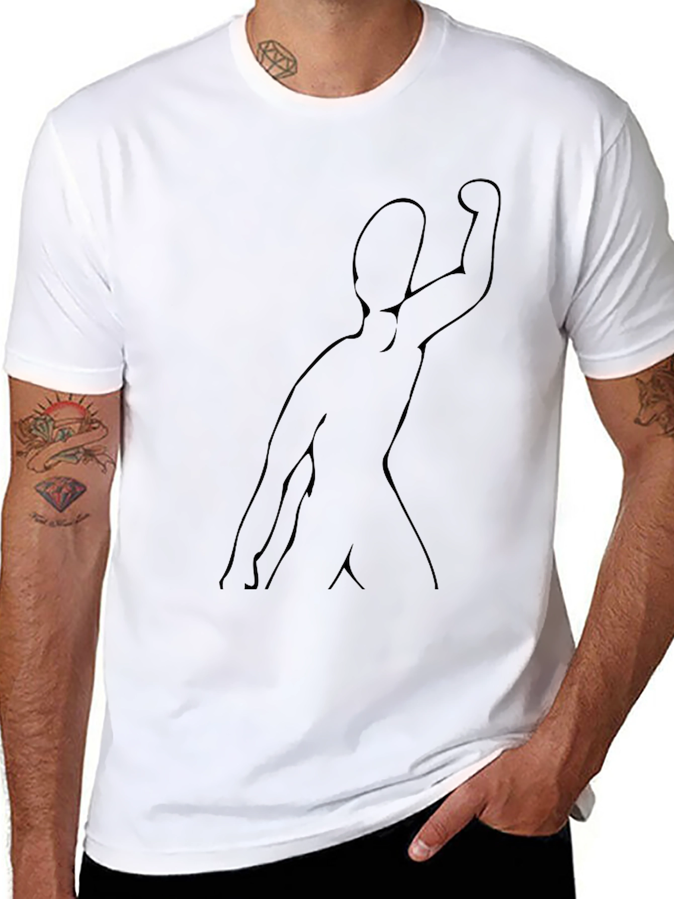 Silhouette Graphic T-Shirt