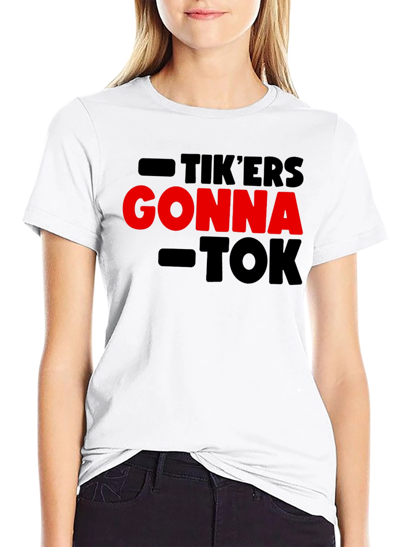 Tikers Gonna Tok T-Shirt - Trendy Statement Tee