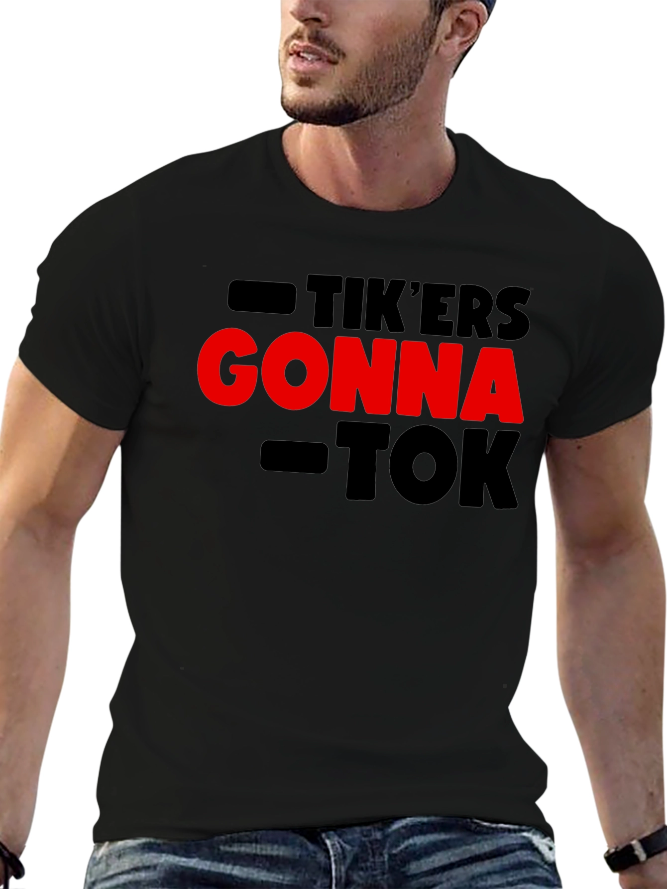 Tikers Gonna Tok T-Shirt - Trendy Statement Tee