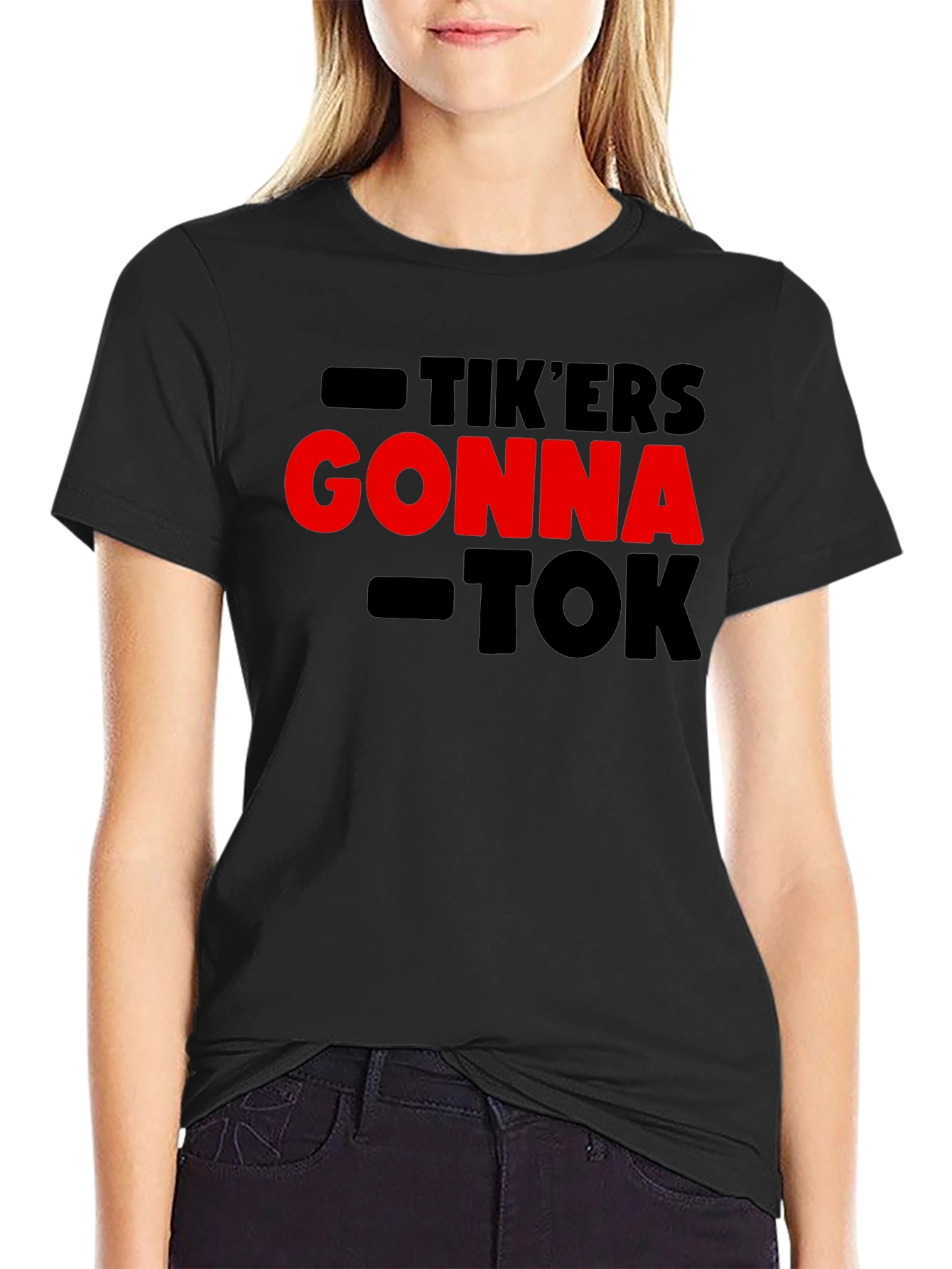 Tikers Gonna Tok T-Shirt - Trendy Statement Tee